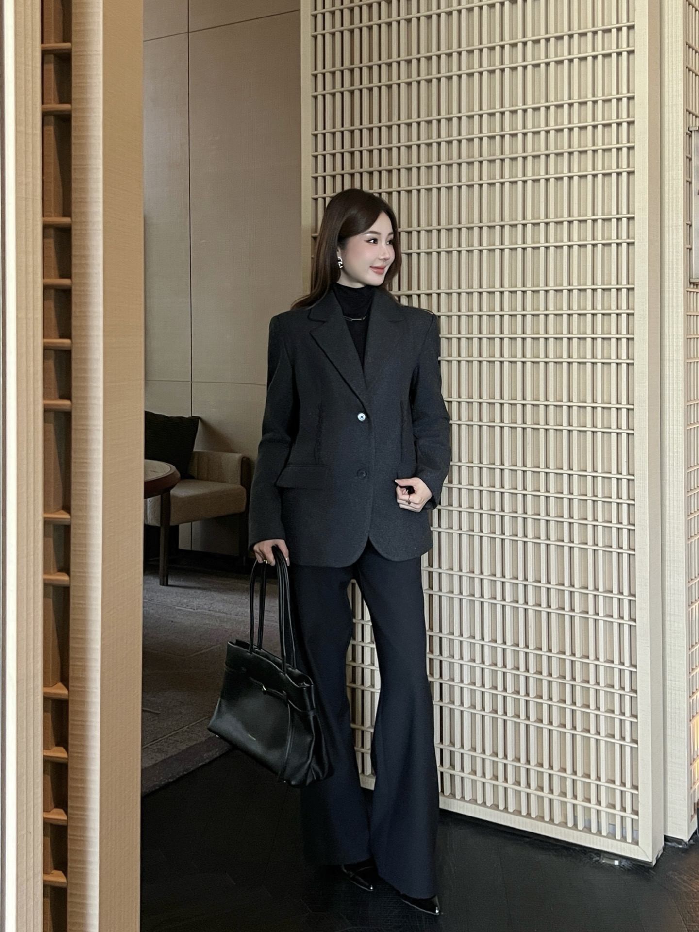 Pra 26fw wool blazer