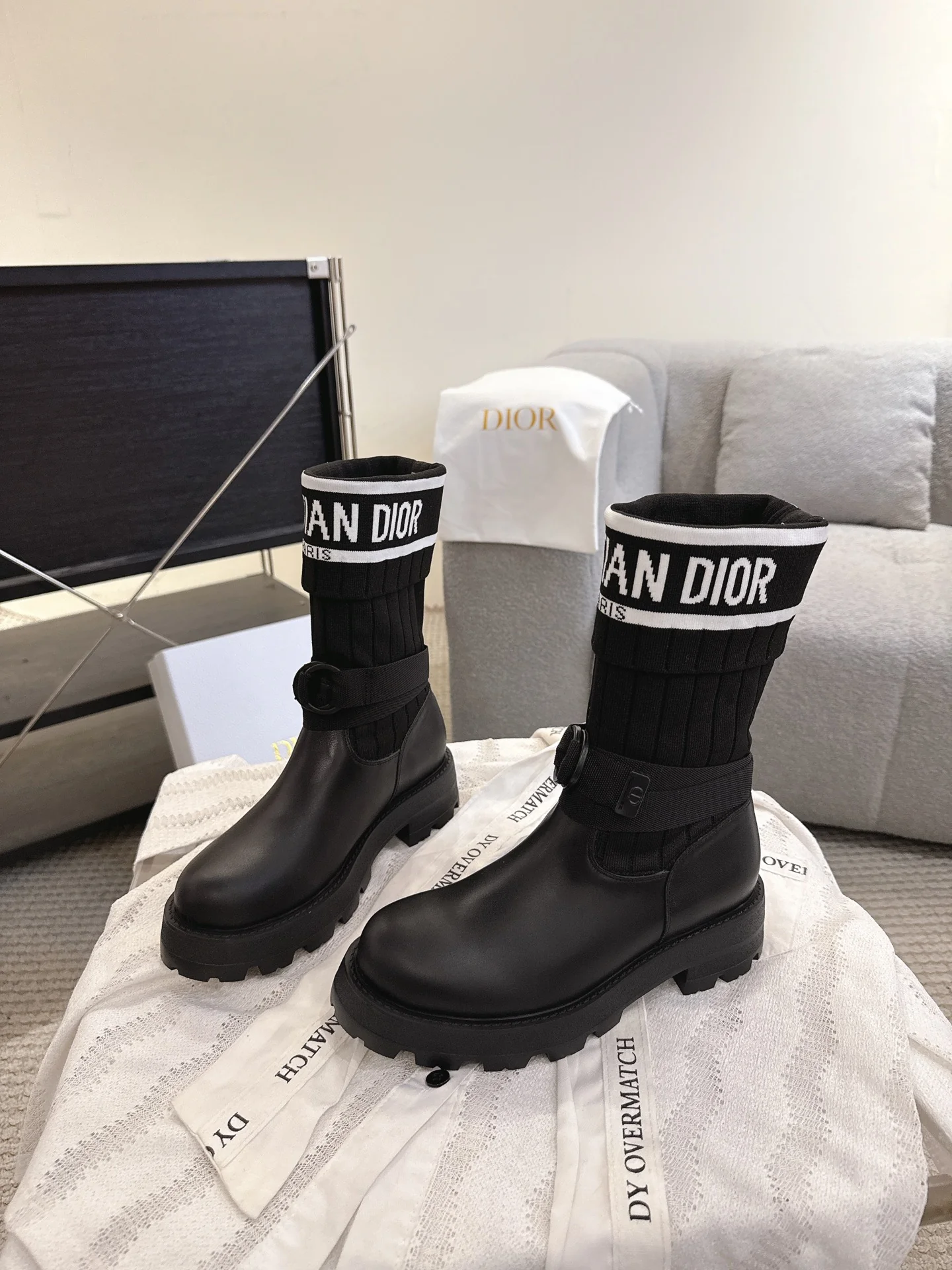 CD 25fw sock boots