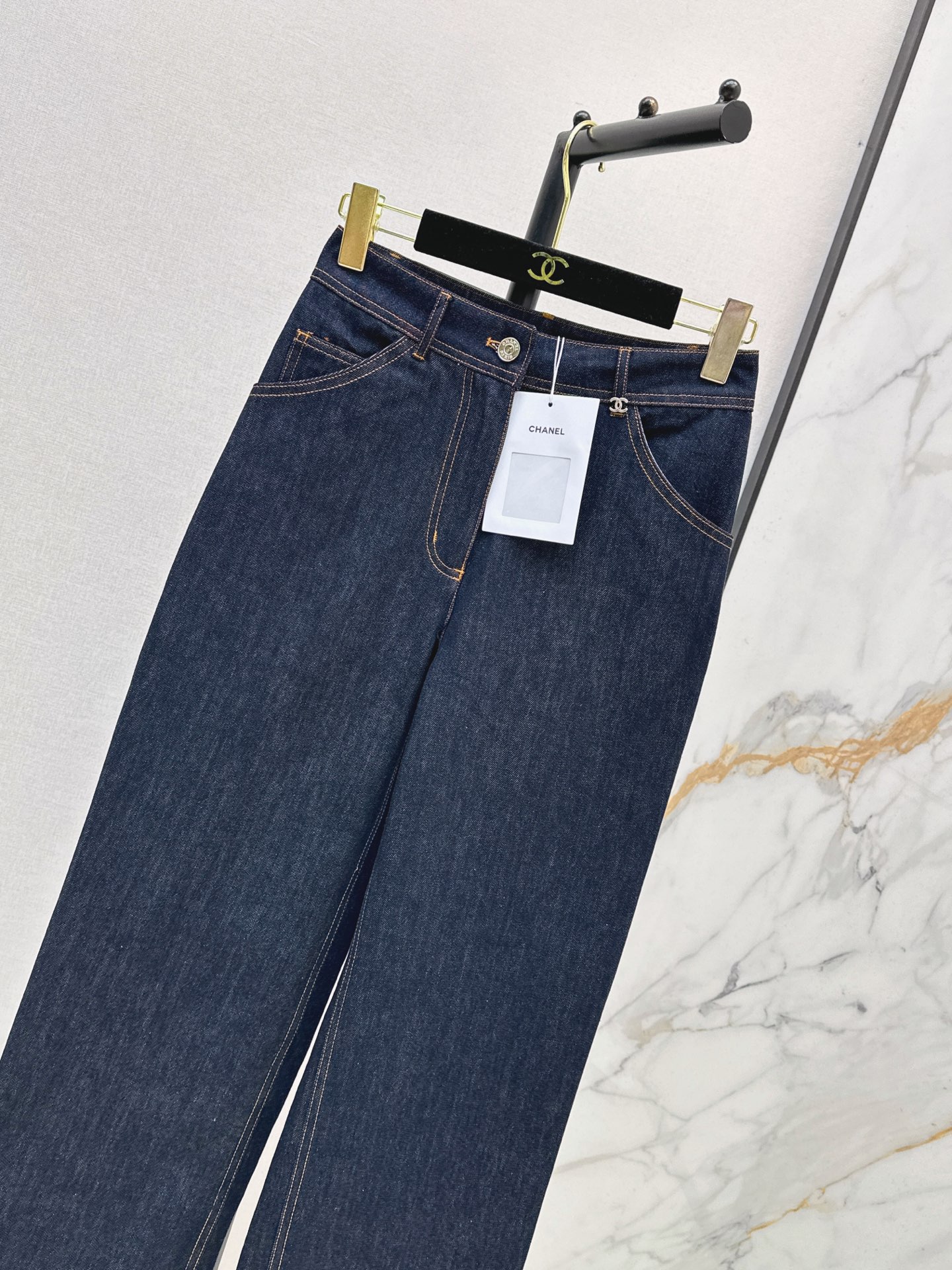 Chan 26fw straight-leg jeans