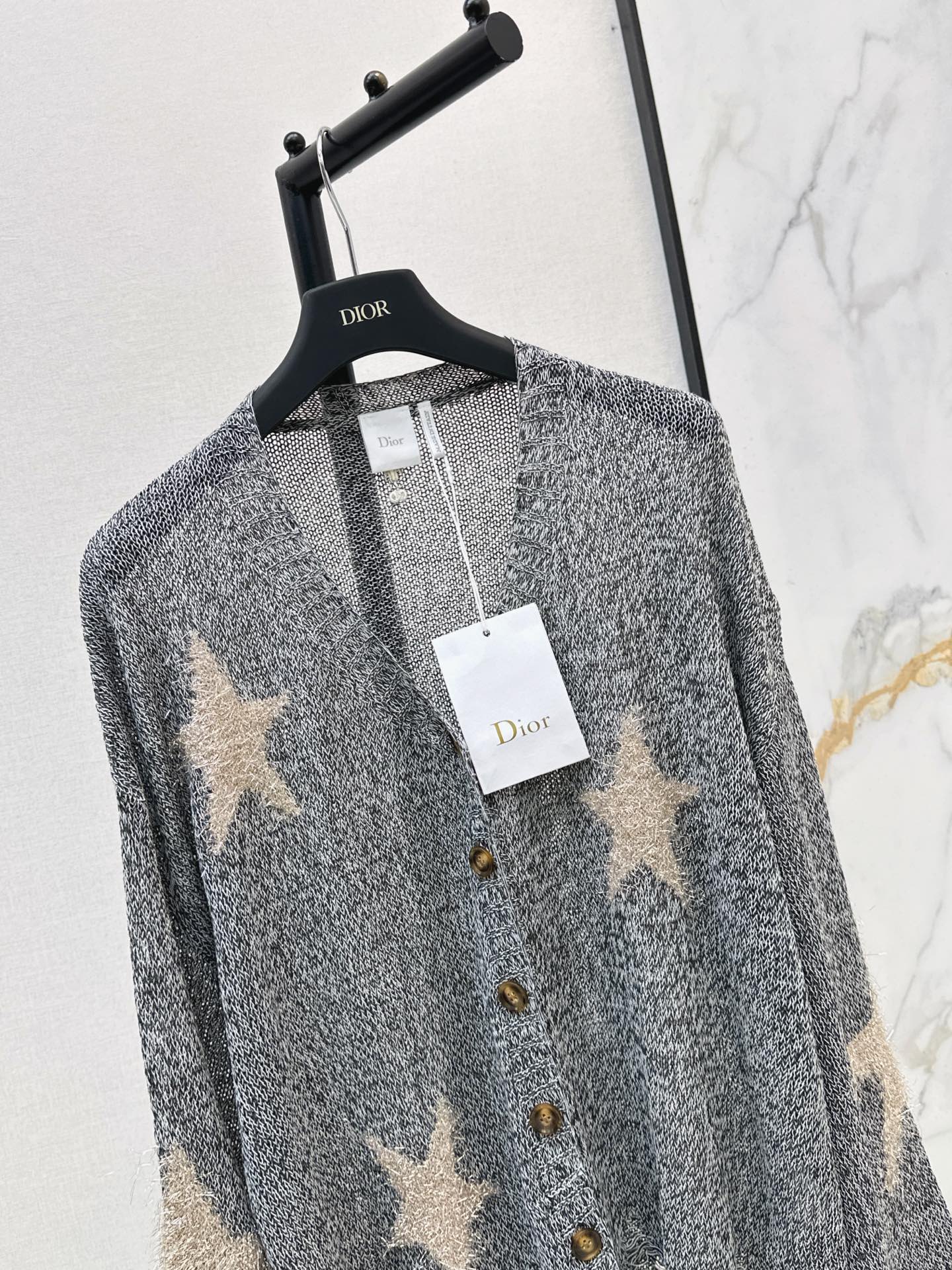 CD 26fw jacquard knit cardigan
