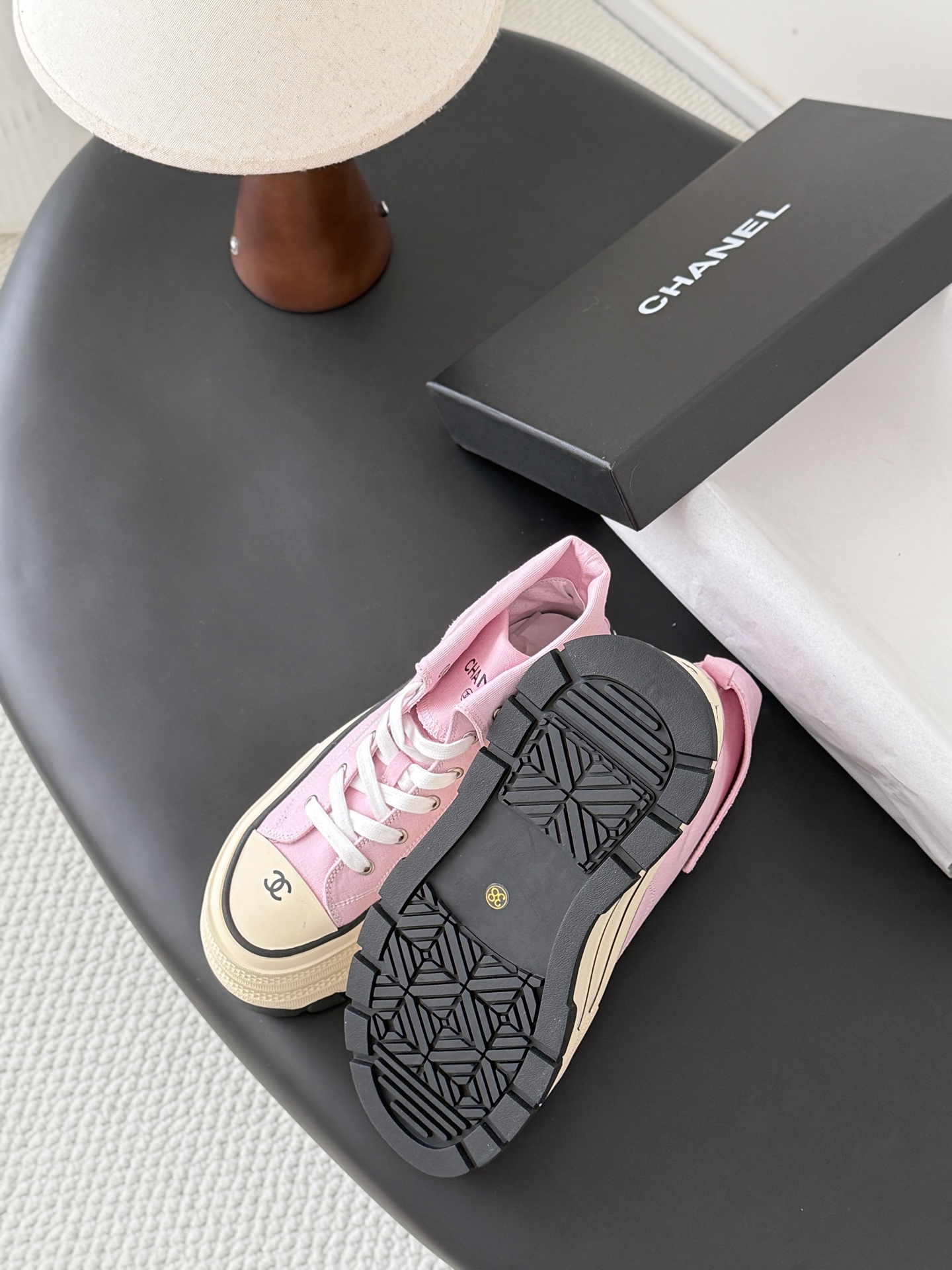Chan 26ss thick canvas shoes