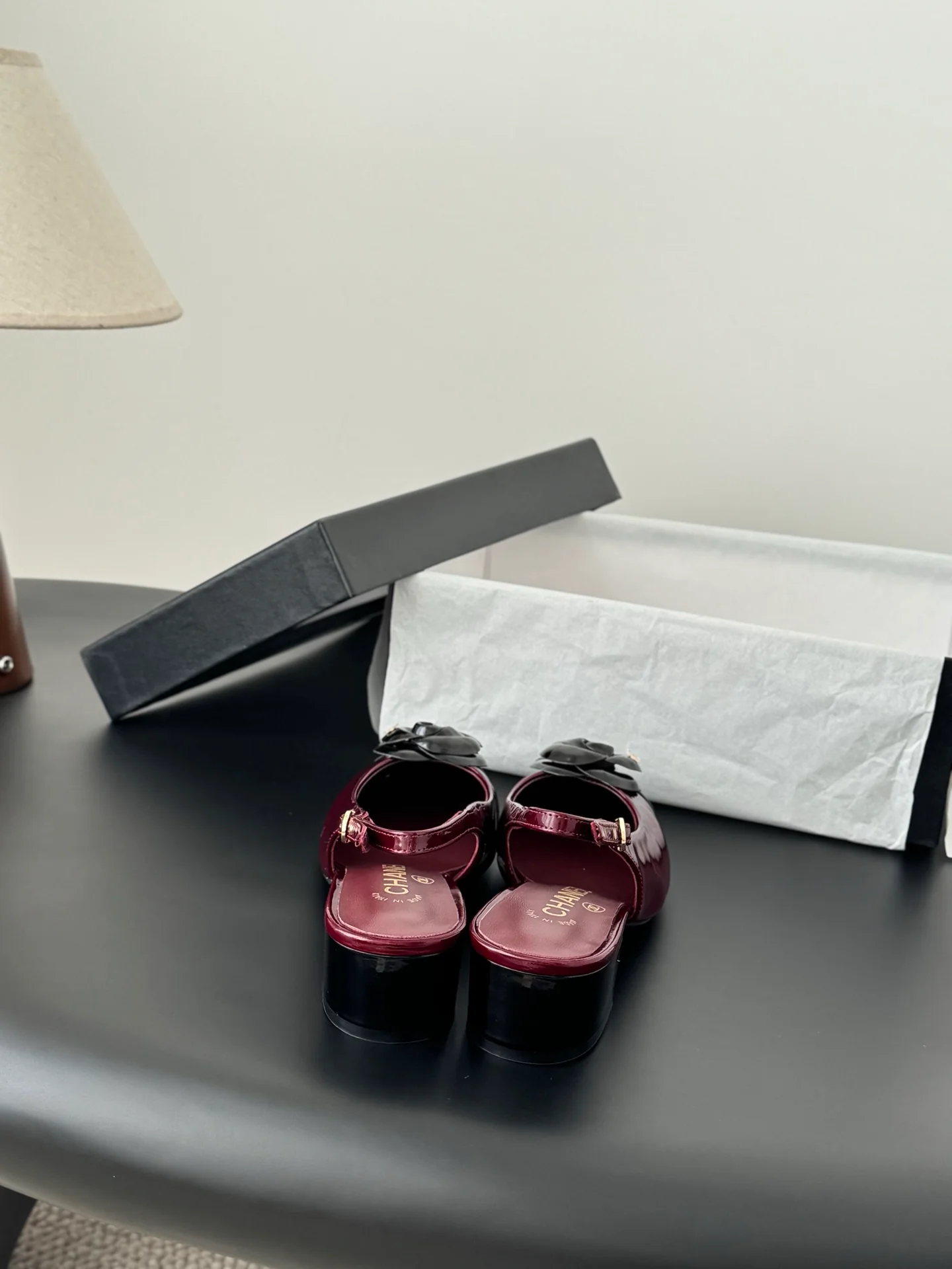 Chan 26ss slingback flats