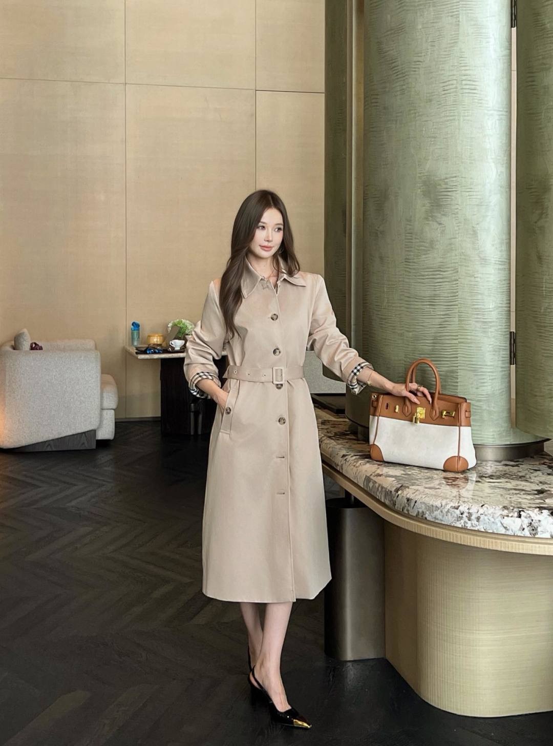 Bur 26fw trench coats