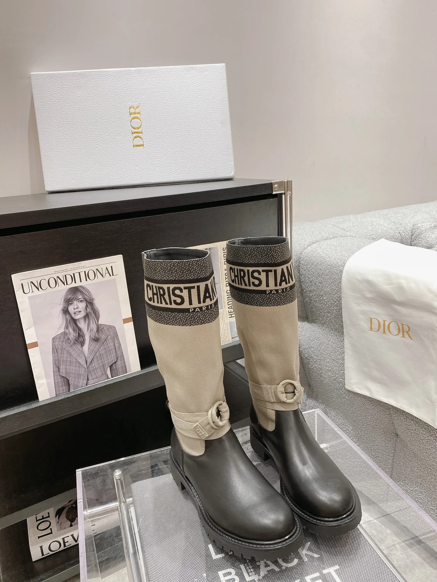 CD 25fw half boots