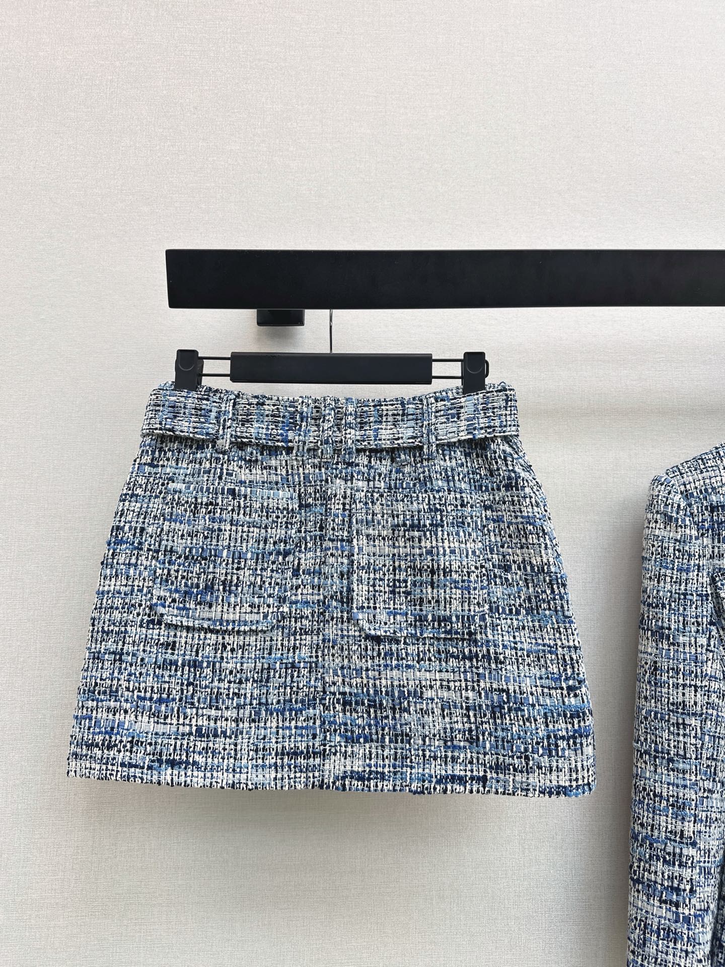 Bal 26fw woven skirt