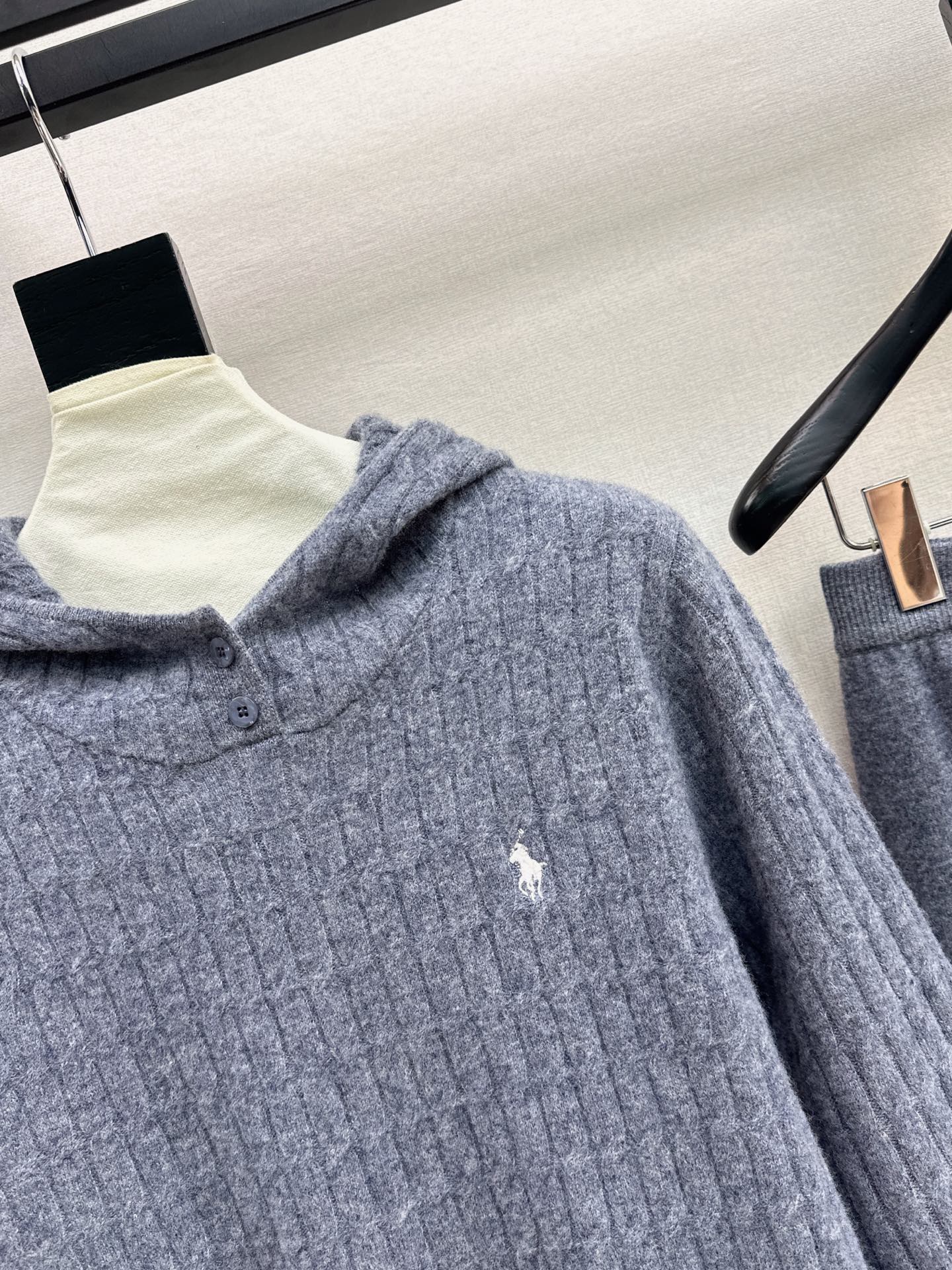 Ralp 26fw woll sweater pants sets
