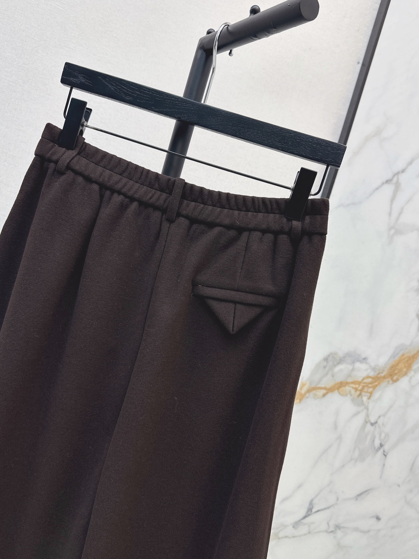 Brun 26fw heavyweight wide-leg pants sets