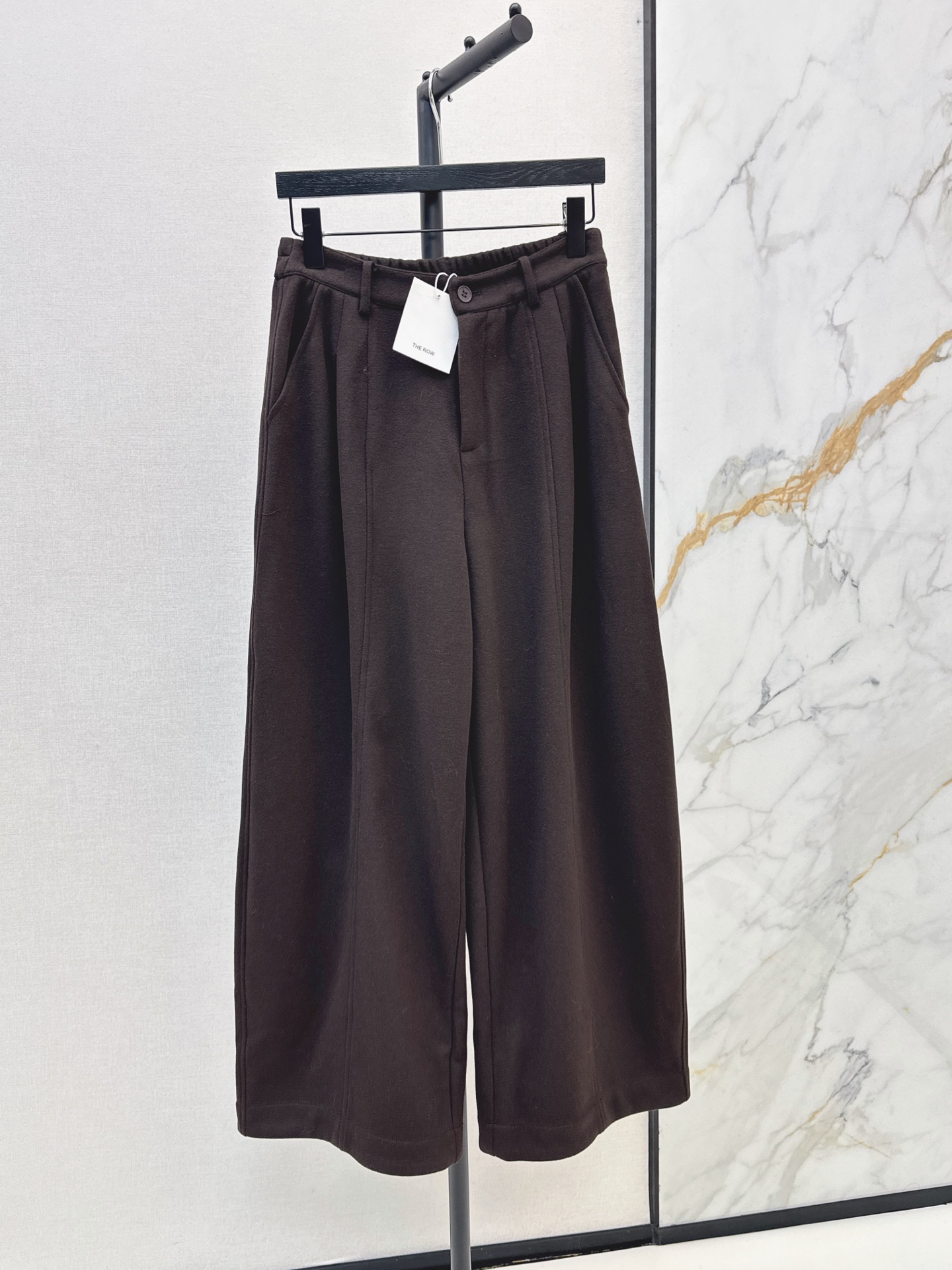 Brun 26fw heavyweight wide-leg pants sets