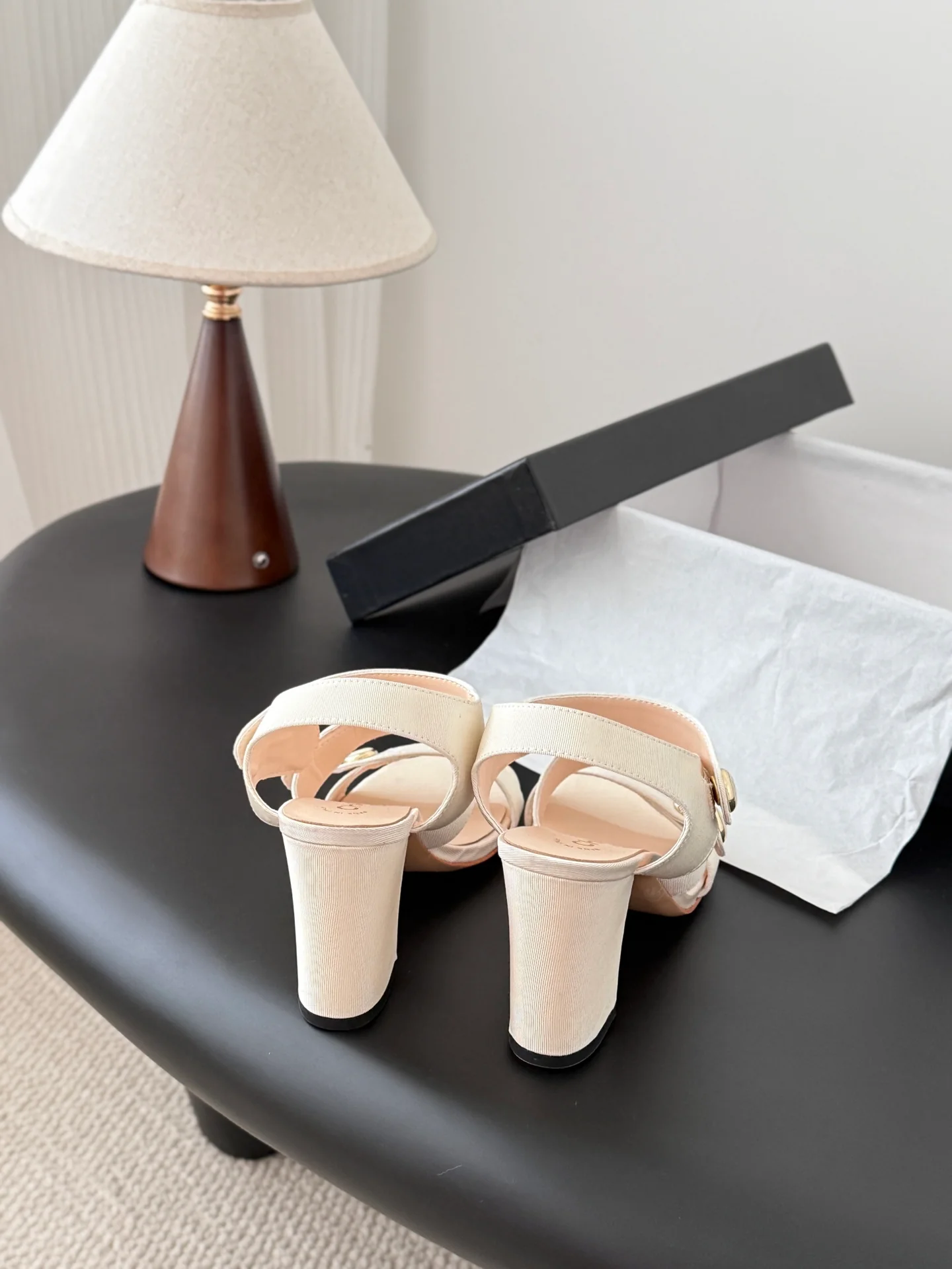 Chan high*heeled sandals