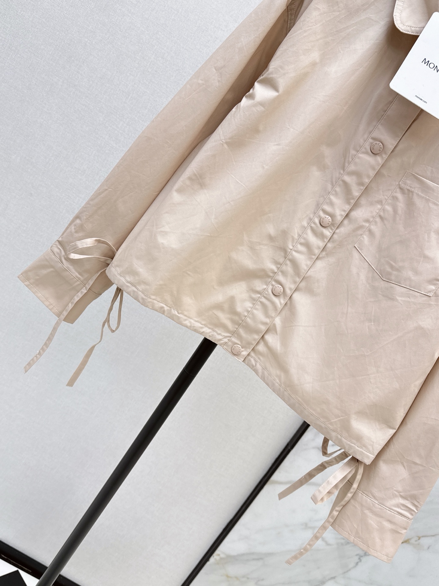 Monc 26fw drawstring jacket