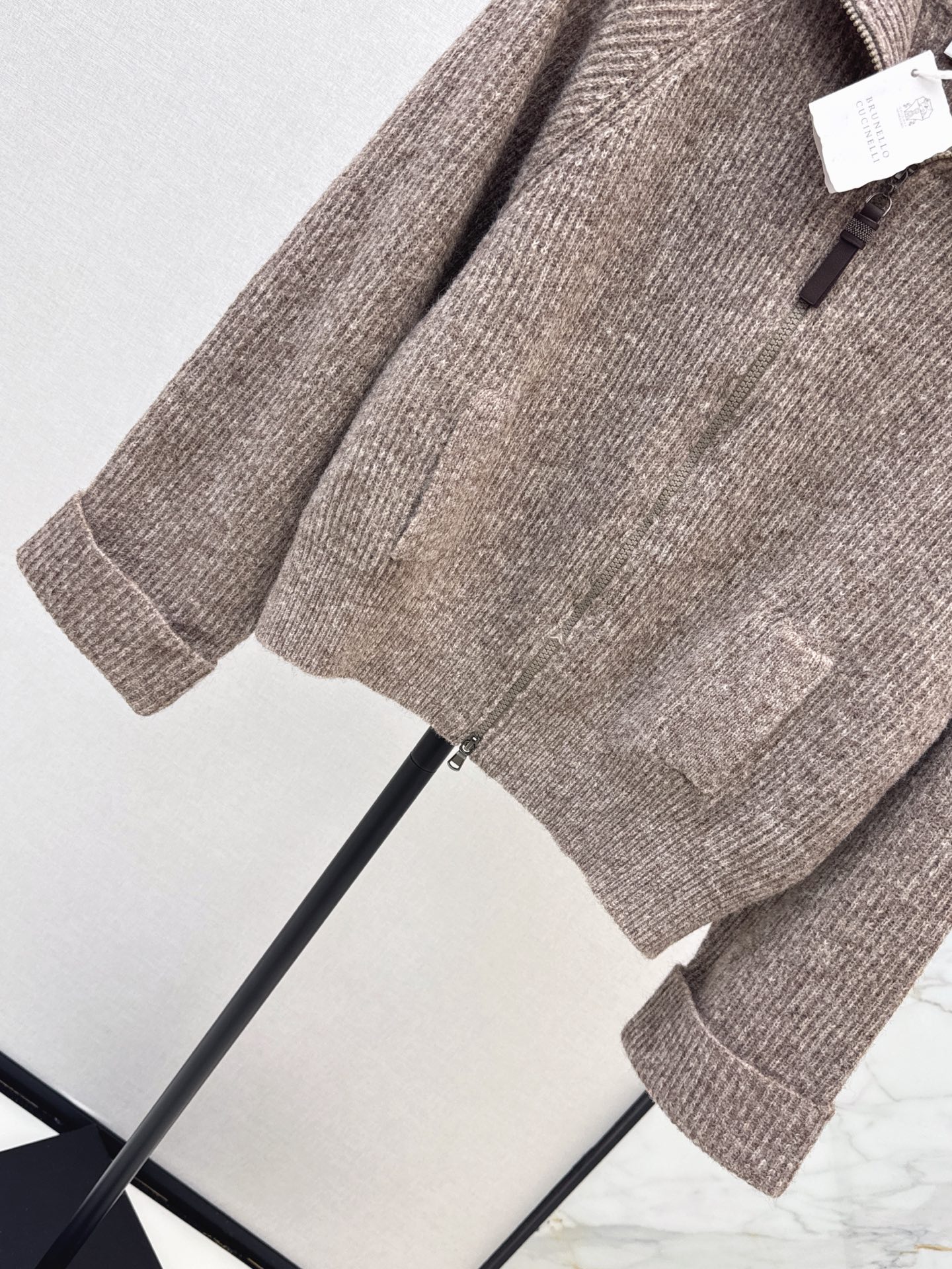 Brun 26fw wool cardigan