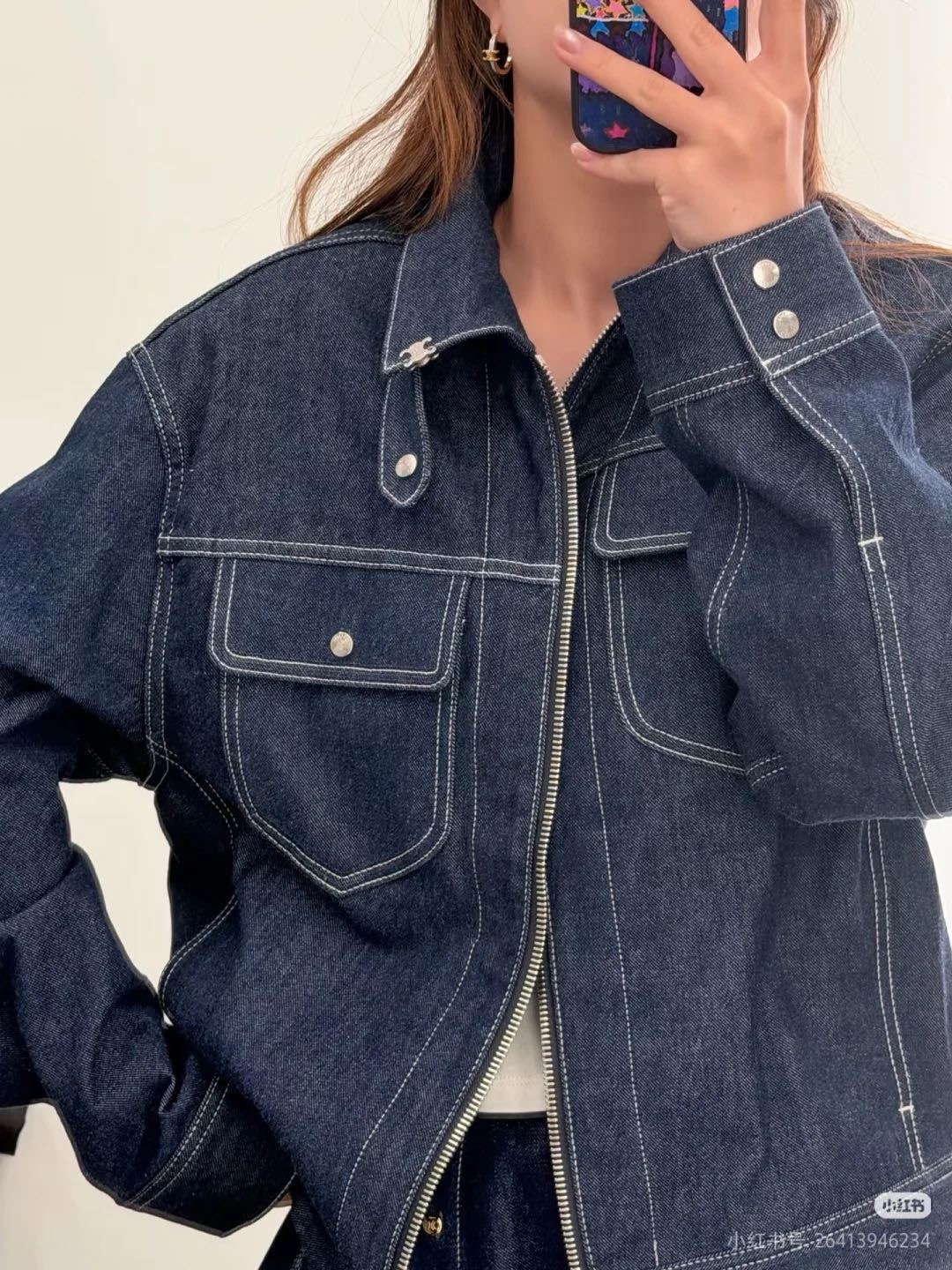 Celi 26fw denim jacket
