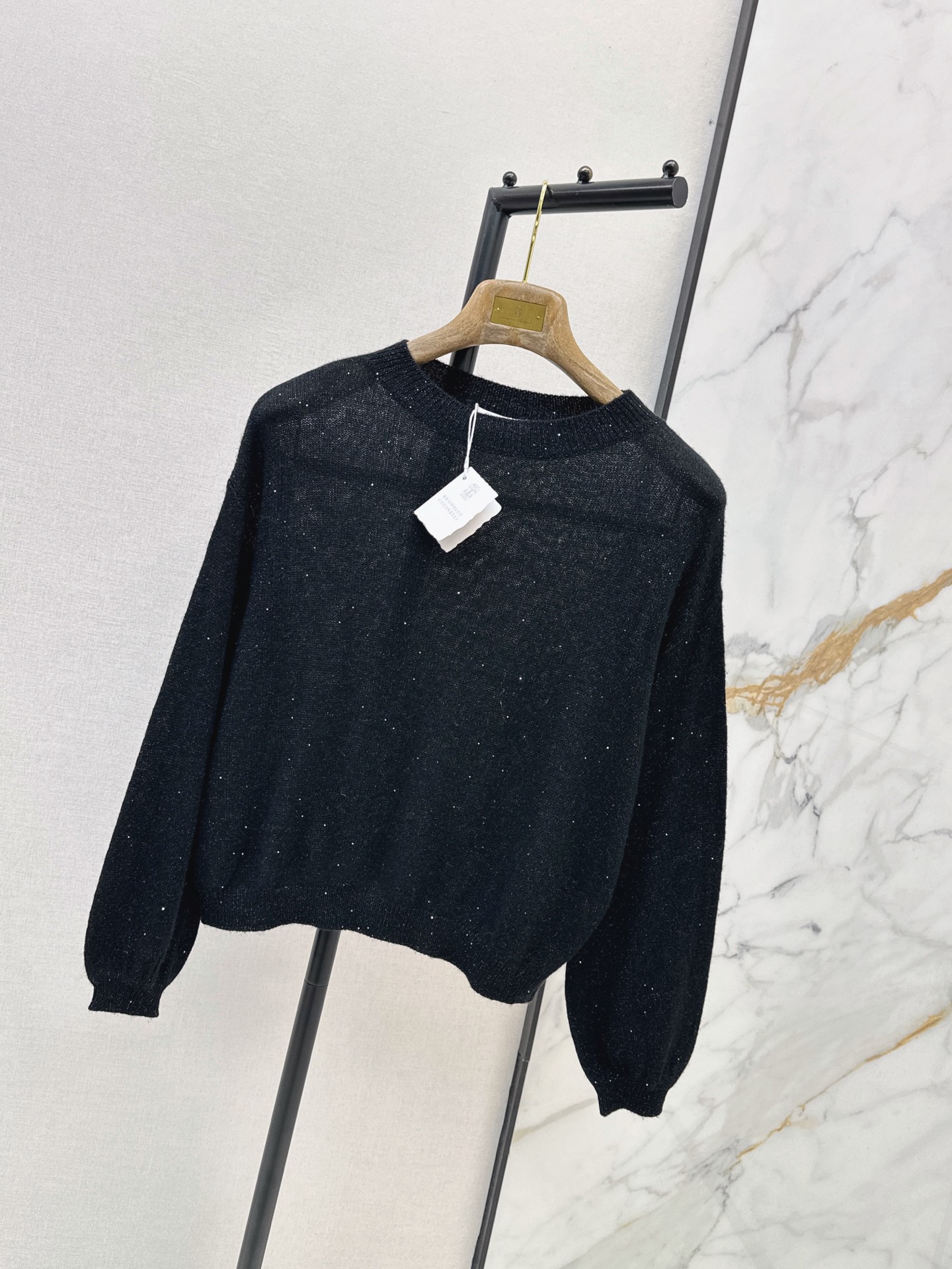 Brun 26fw sequin knitwear