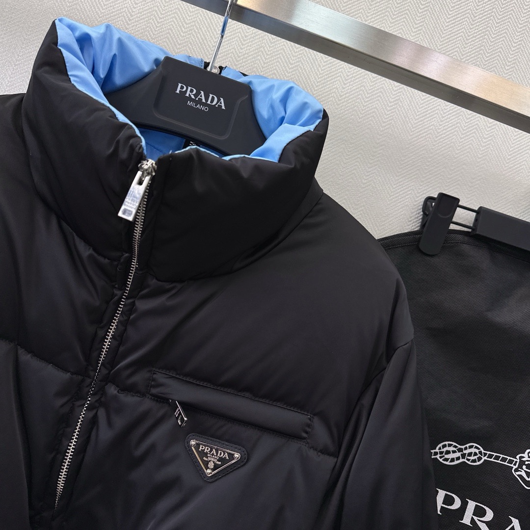 Pra 26fw belted down jacket