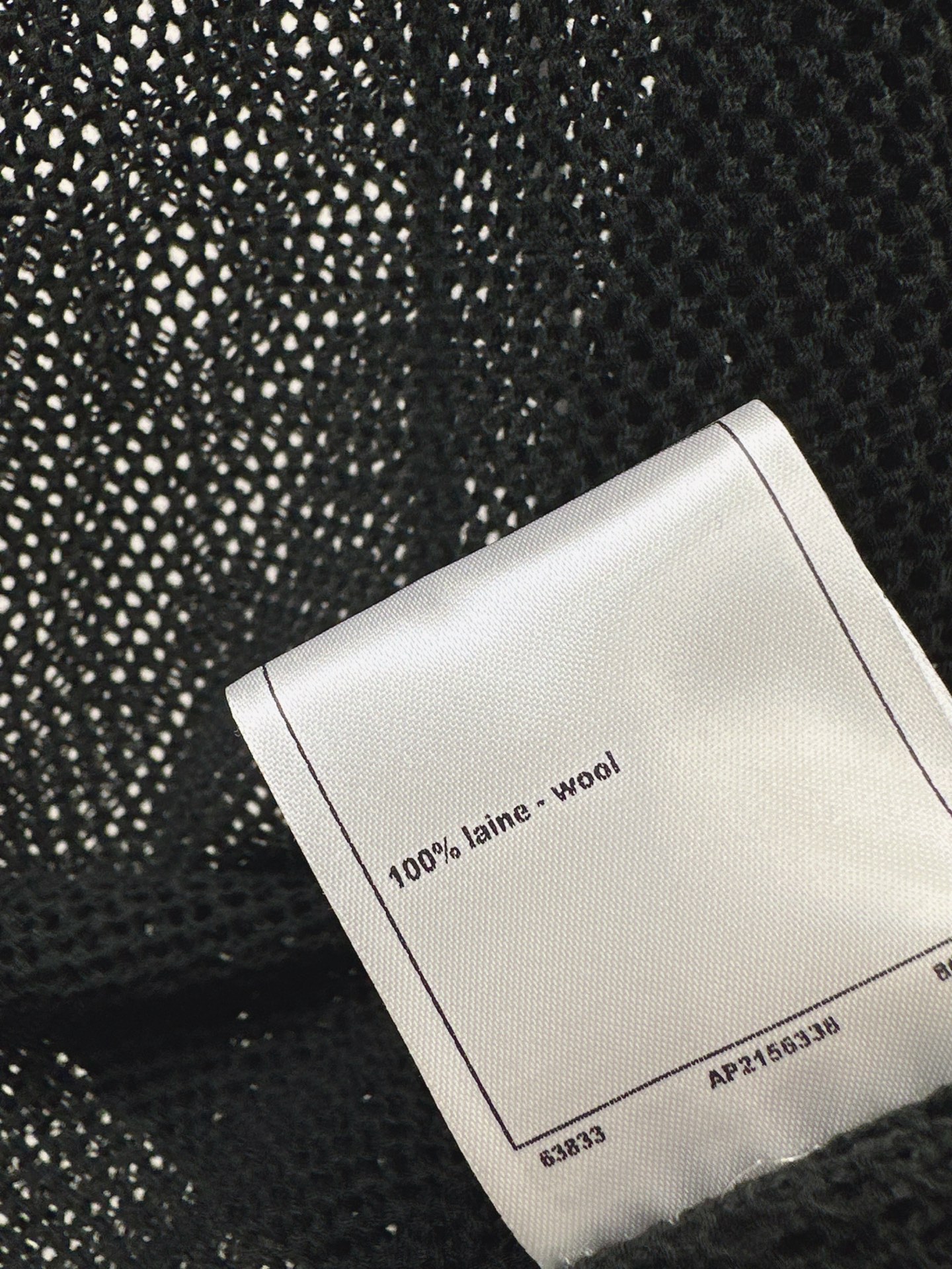 Chan 26fw hollow knitwear