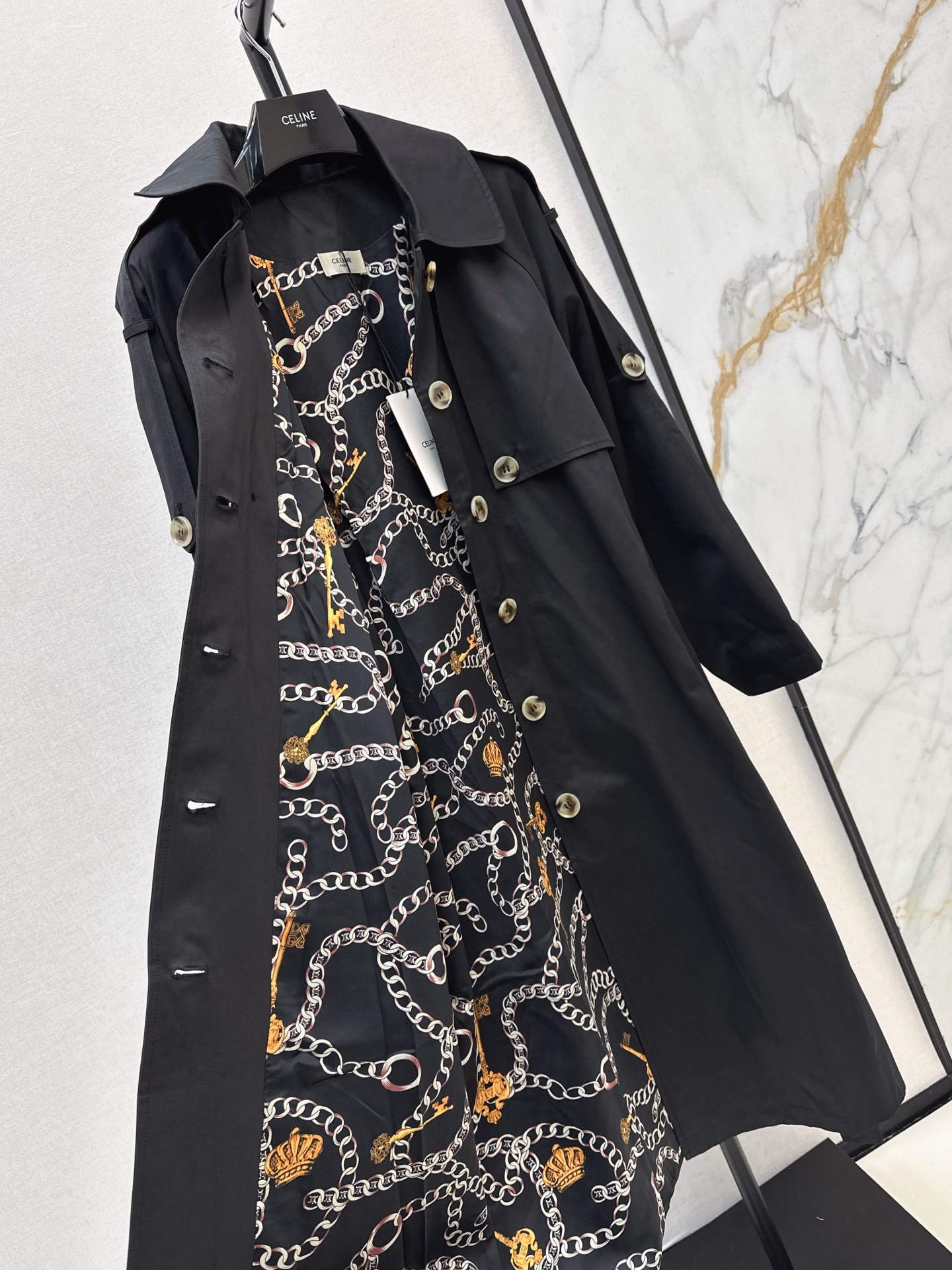 Celi 26fw belted trench coats