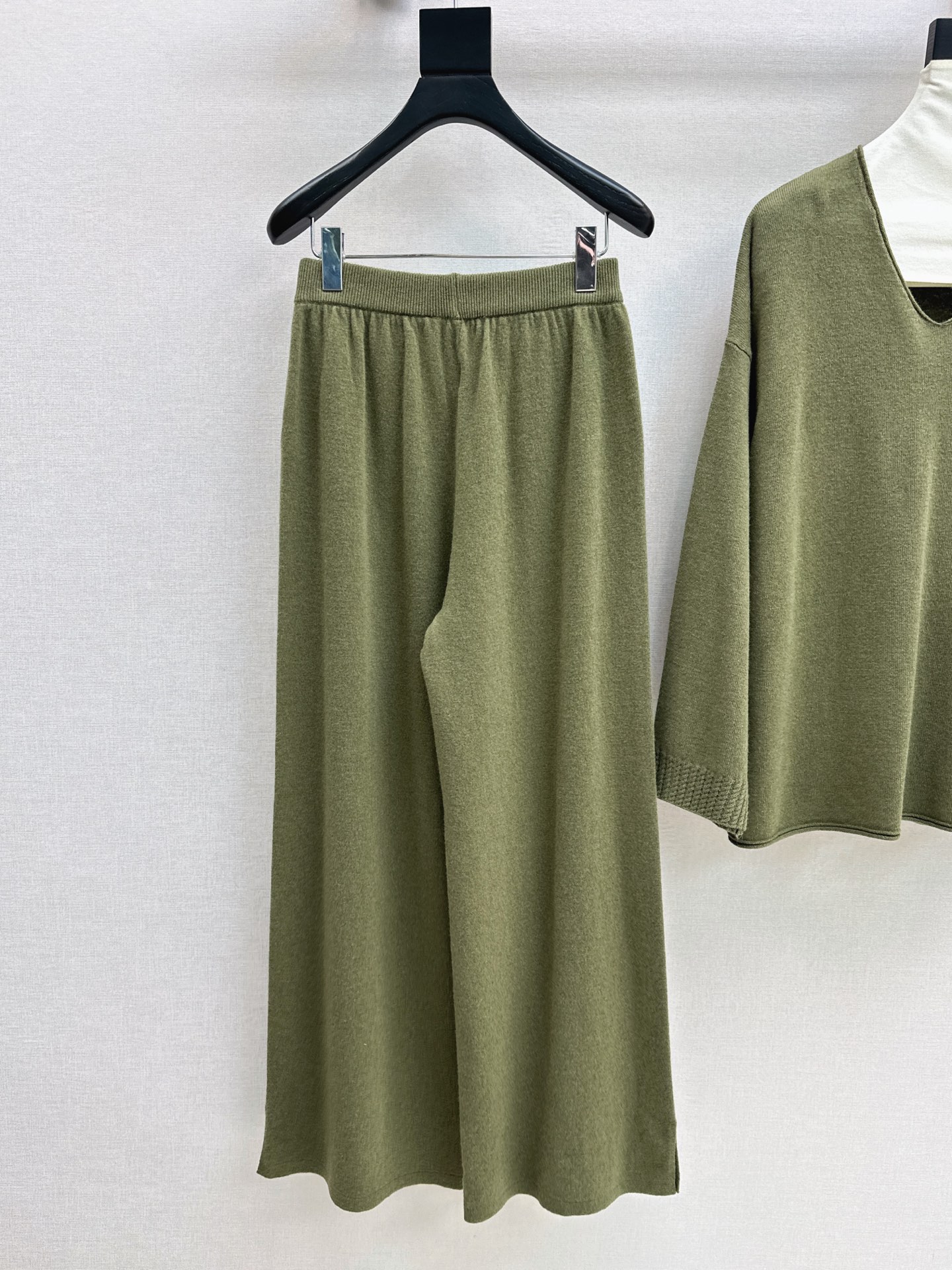 Row 26fw wool sweater pants sets