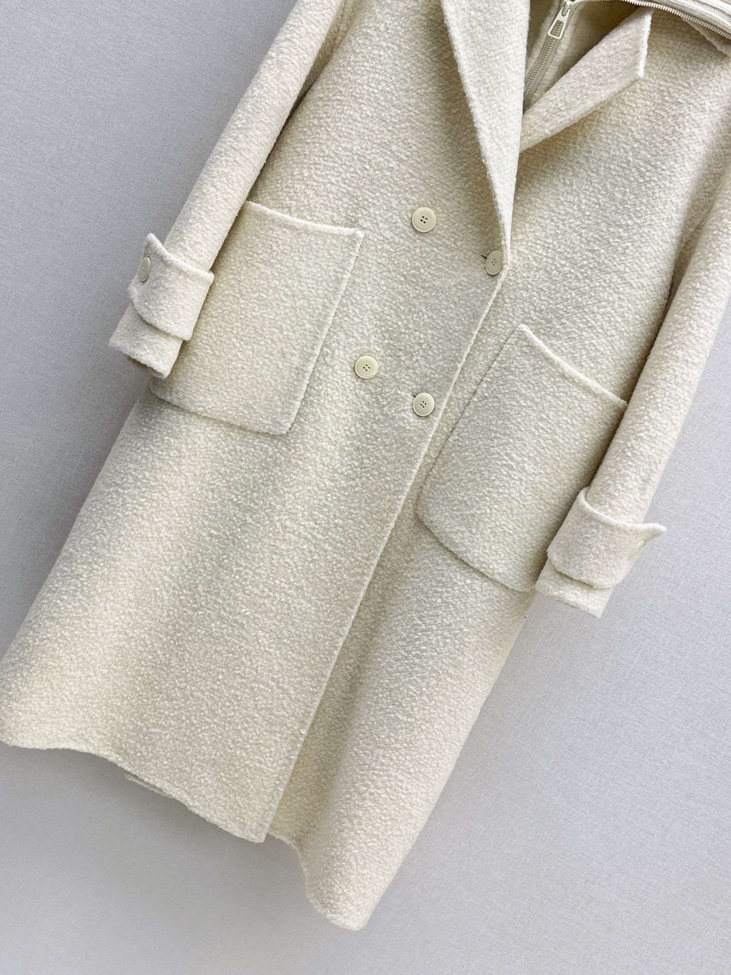 Max 26fw down vest double breasted overcoats set