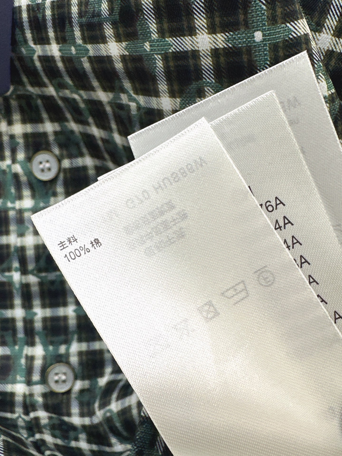 Loui 26fw check shirt