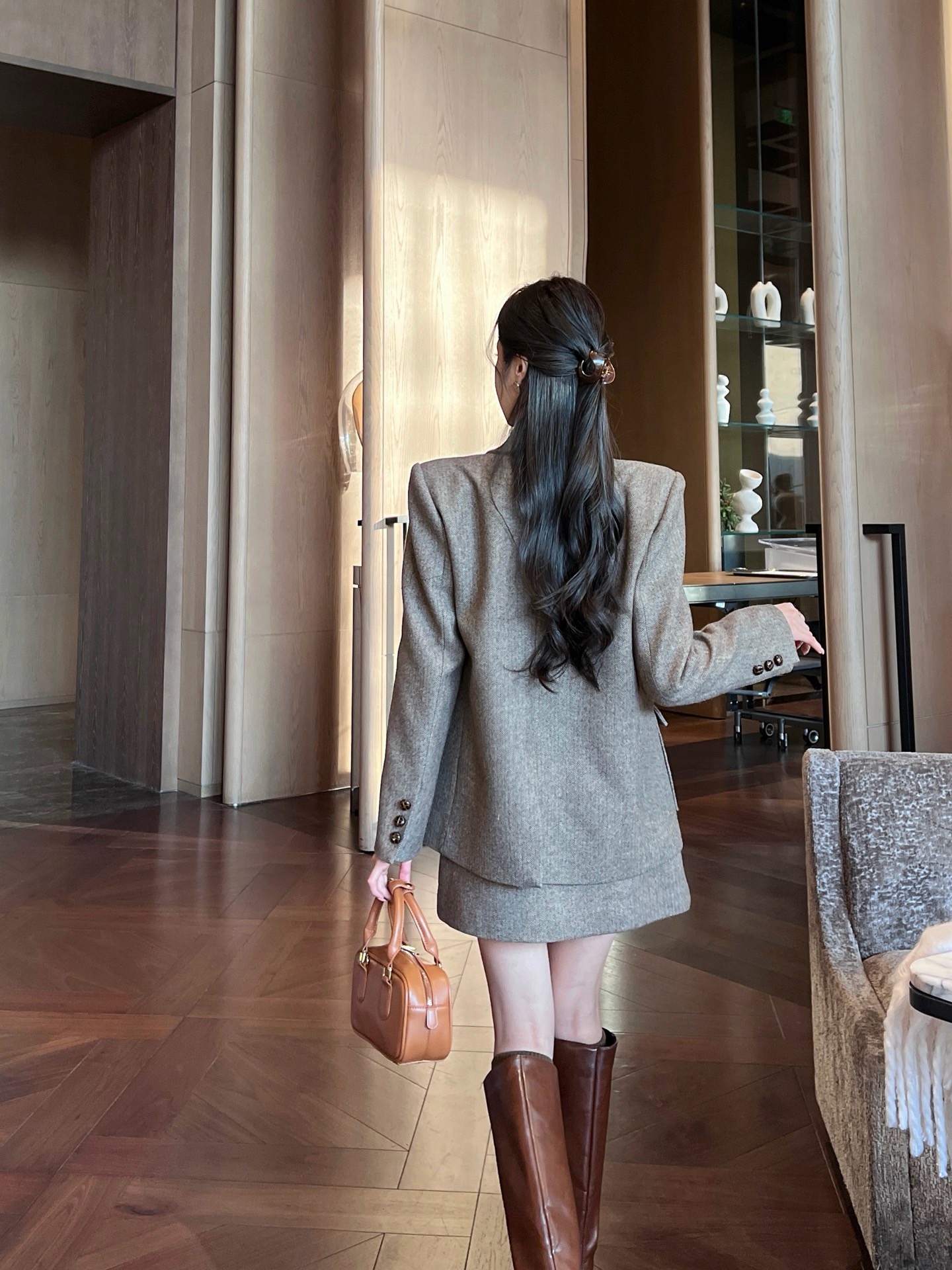 Miu 26fw wool blazer