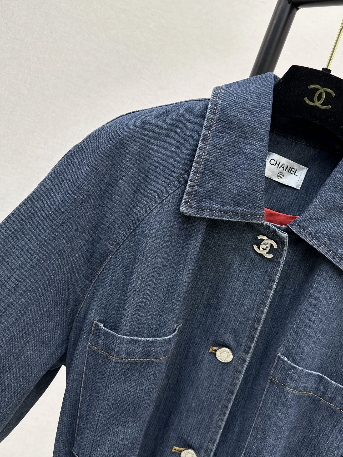Chan 26fw denim overcoats