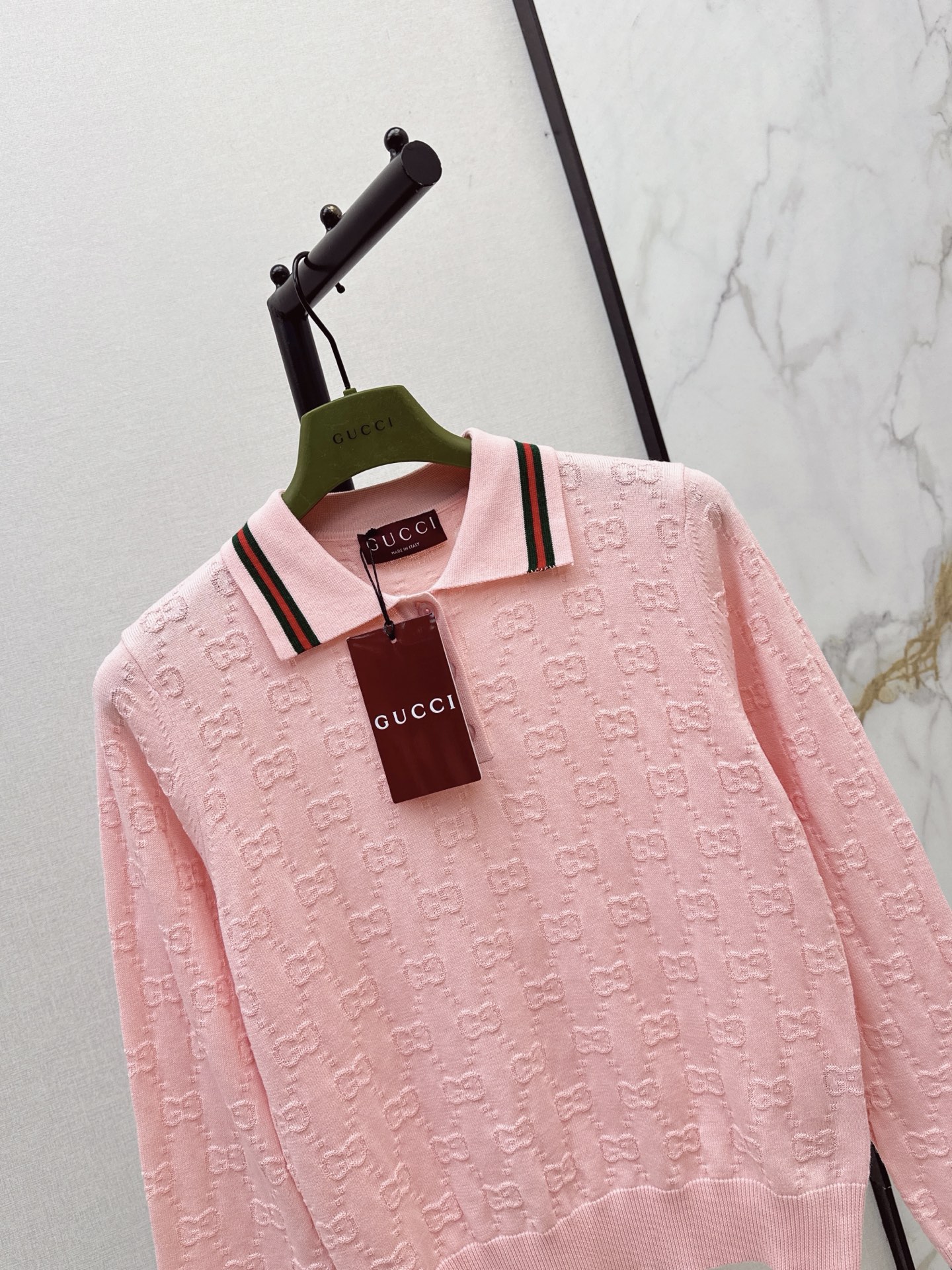 Guc 26fw jacquard sweater