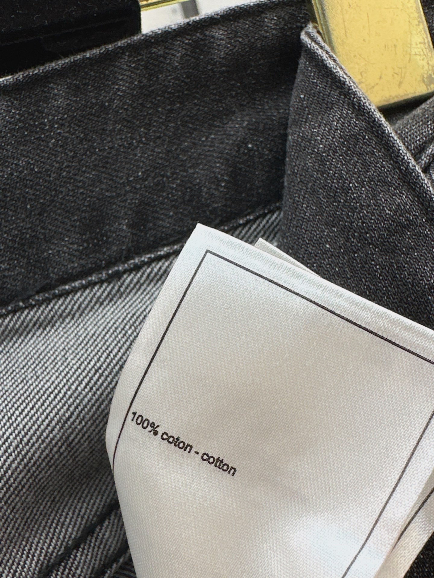 Chan 26ss straigh-leg jeans