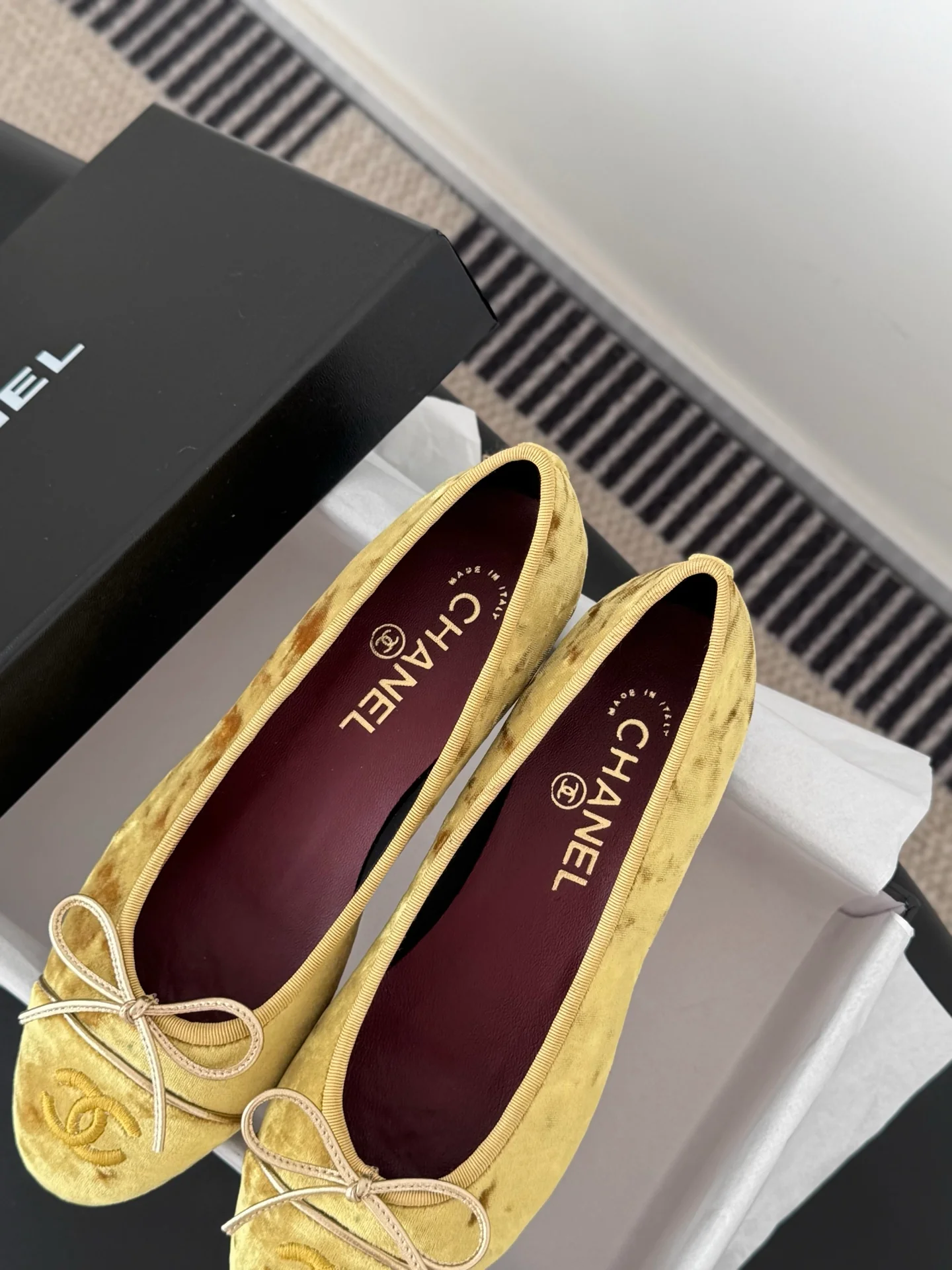Chan 26ss ballerina shoes