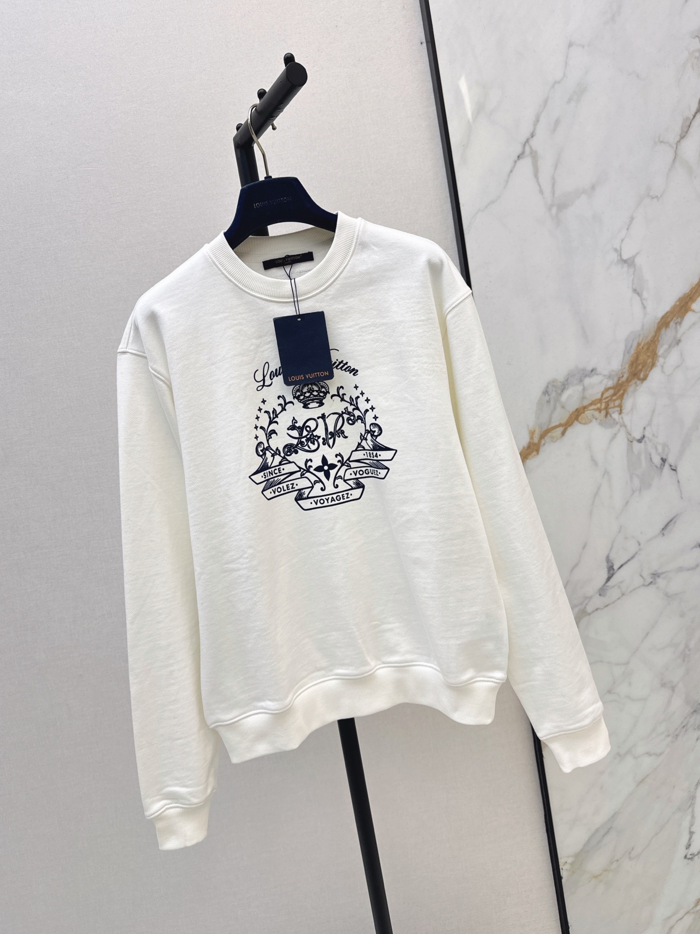 Loui 26fw print sweatshirt