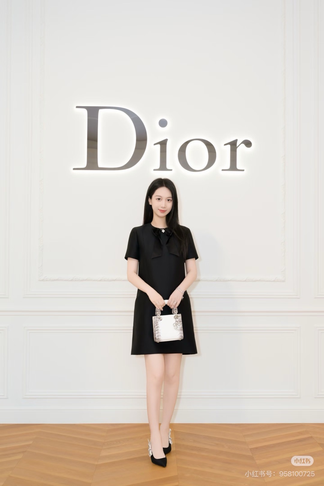 CD 26fw bow dress