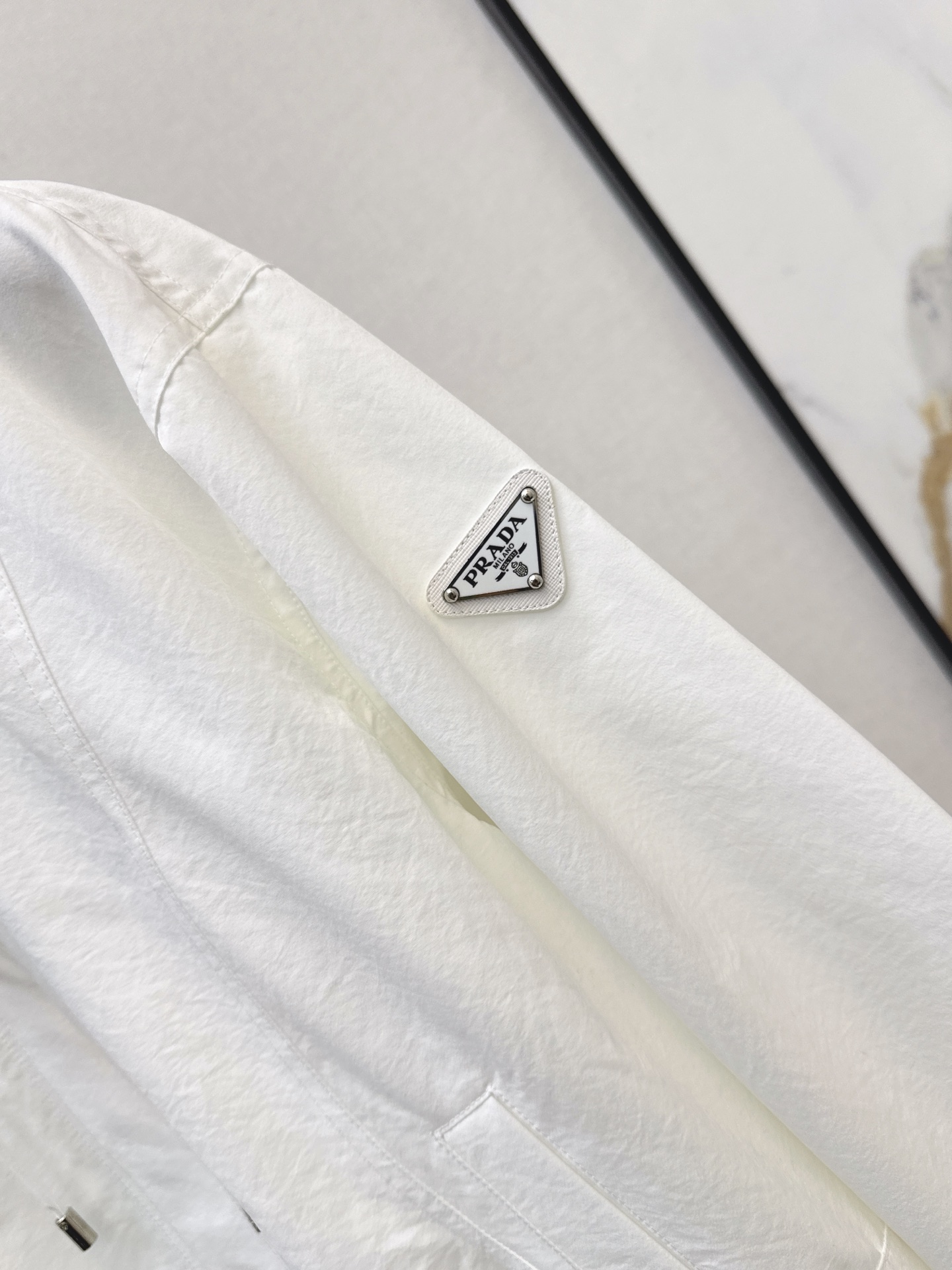 Pra 26fw stand collar jacket