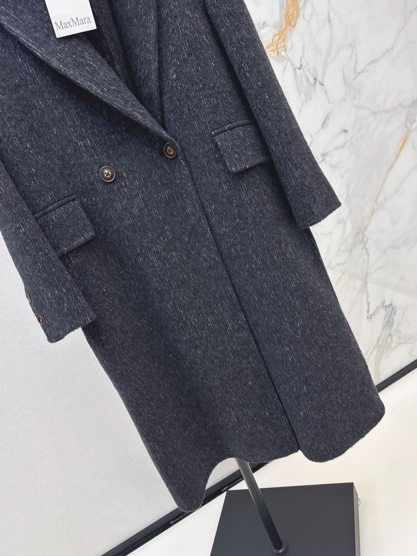 Max 26fw cropped vest overcoats sets