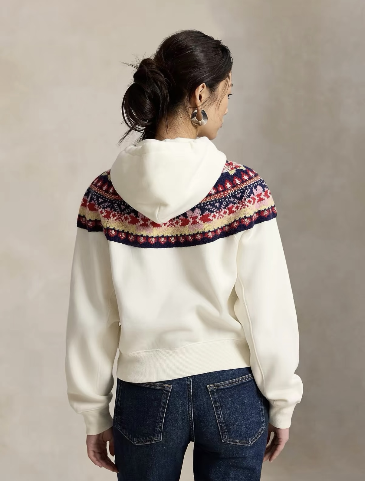 Ralp 26fw hooded jacquard jacket
