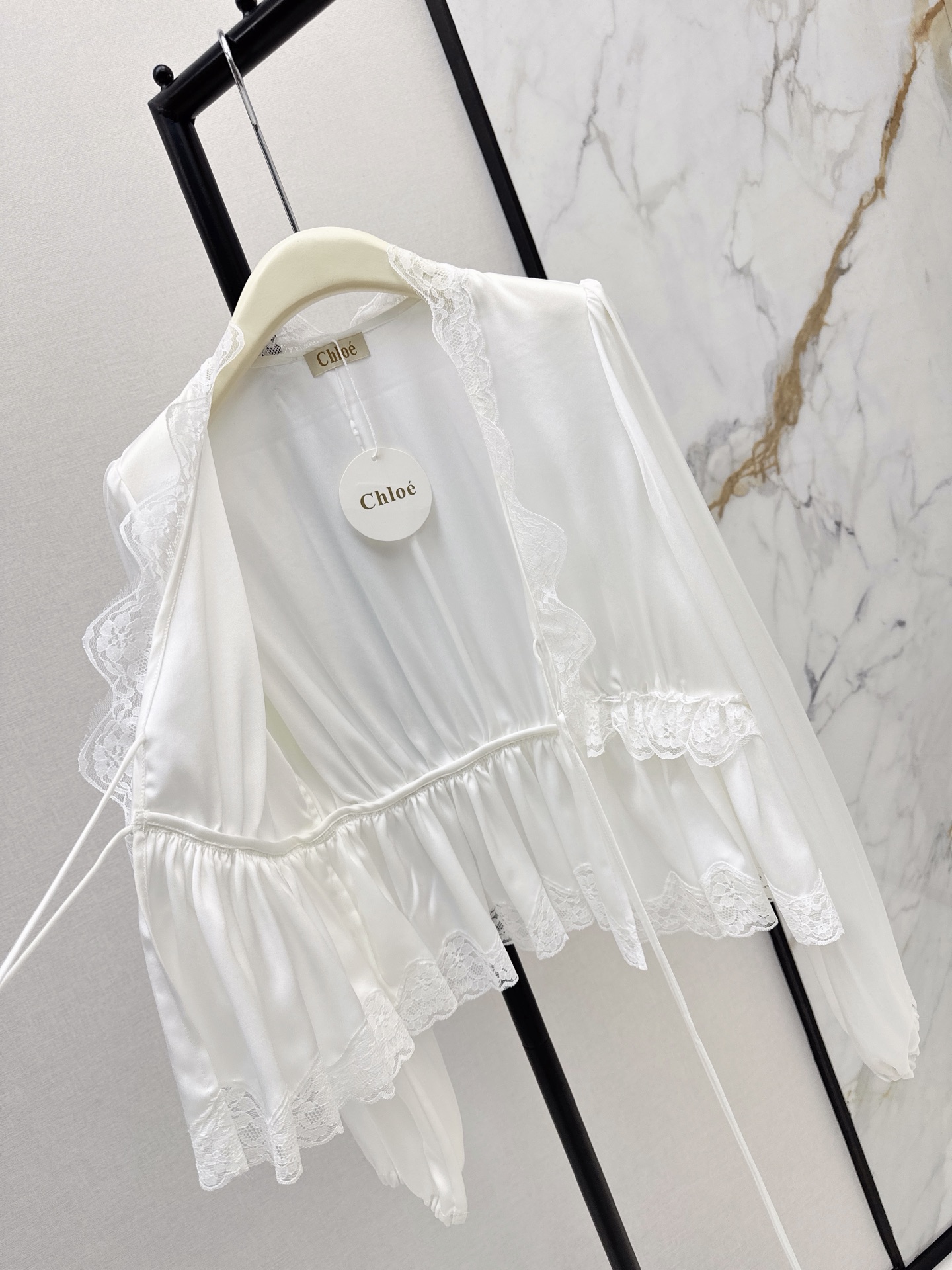 Chol 26fw lace cardigan