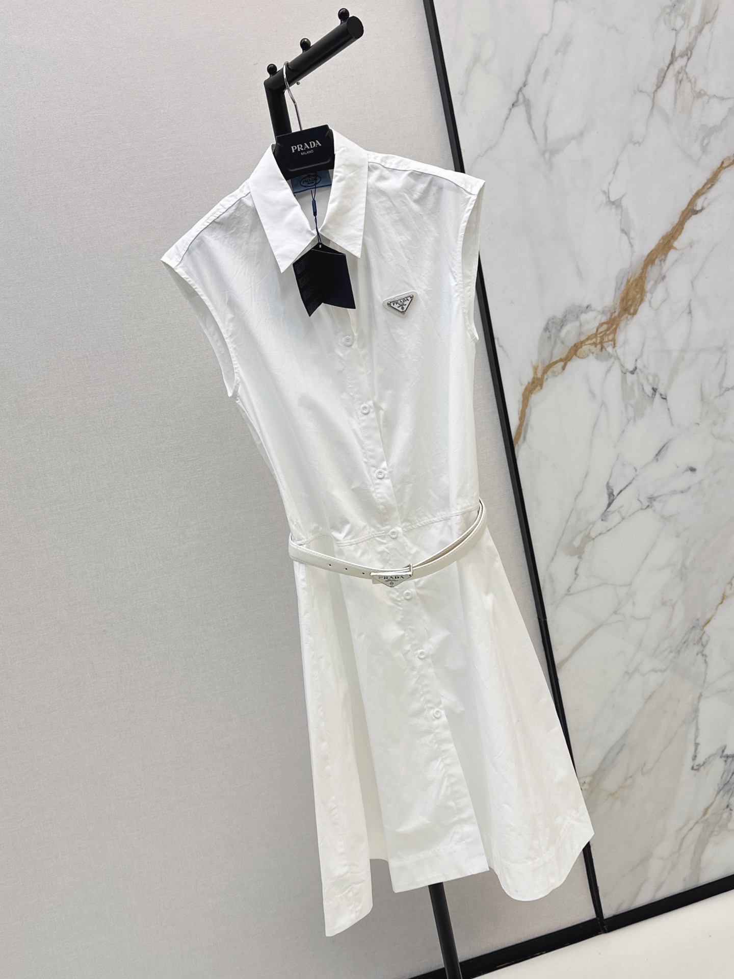 CD 26ss sleeveless polo dress
