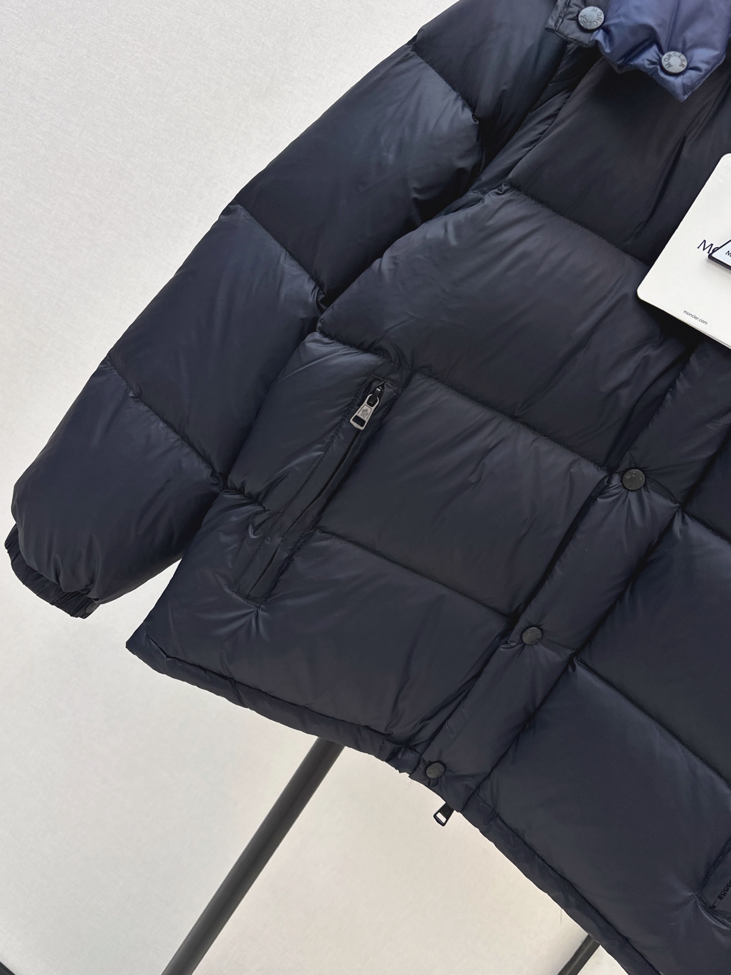Monc 26fw detachable hooded down jacket