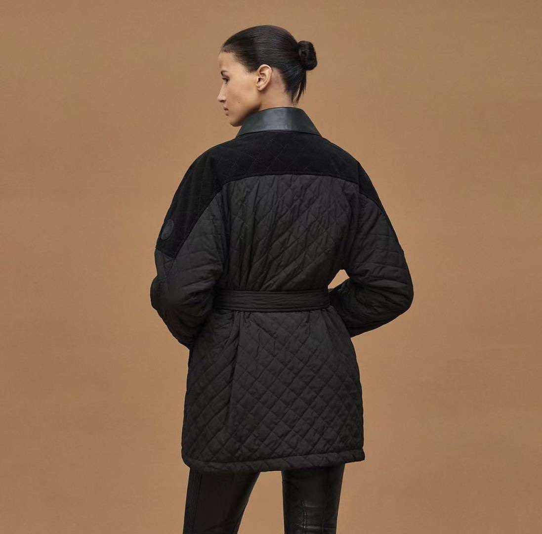 Her 26fw belted padded jacket