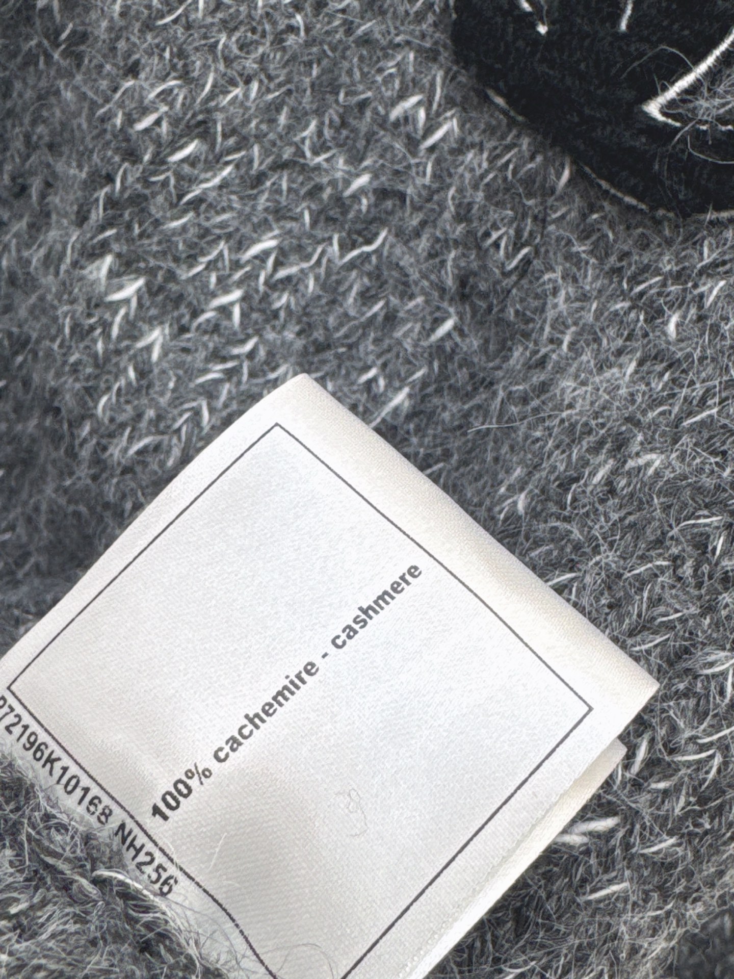 Chan 26fw 2in1 sweater