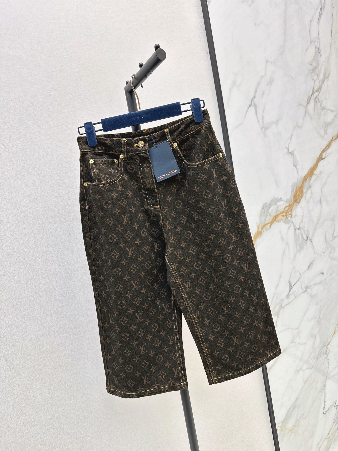 Loui 26fw cropped denim pants