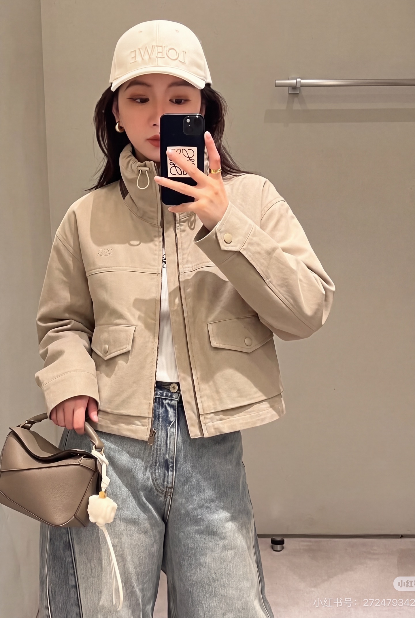 Loe 26fw zipper jacket