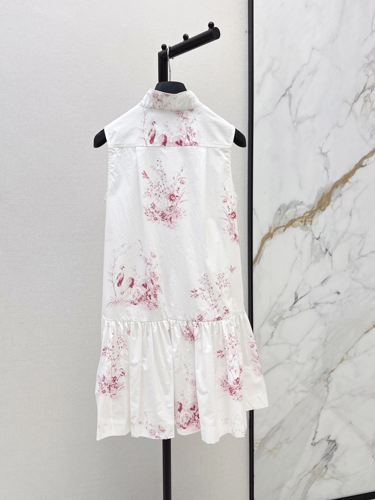 CD 26ss sleeve print dress