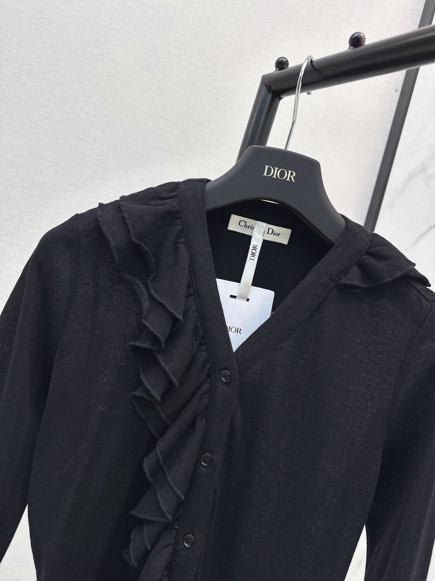 CD 26fw ruffle basic tee
