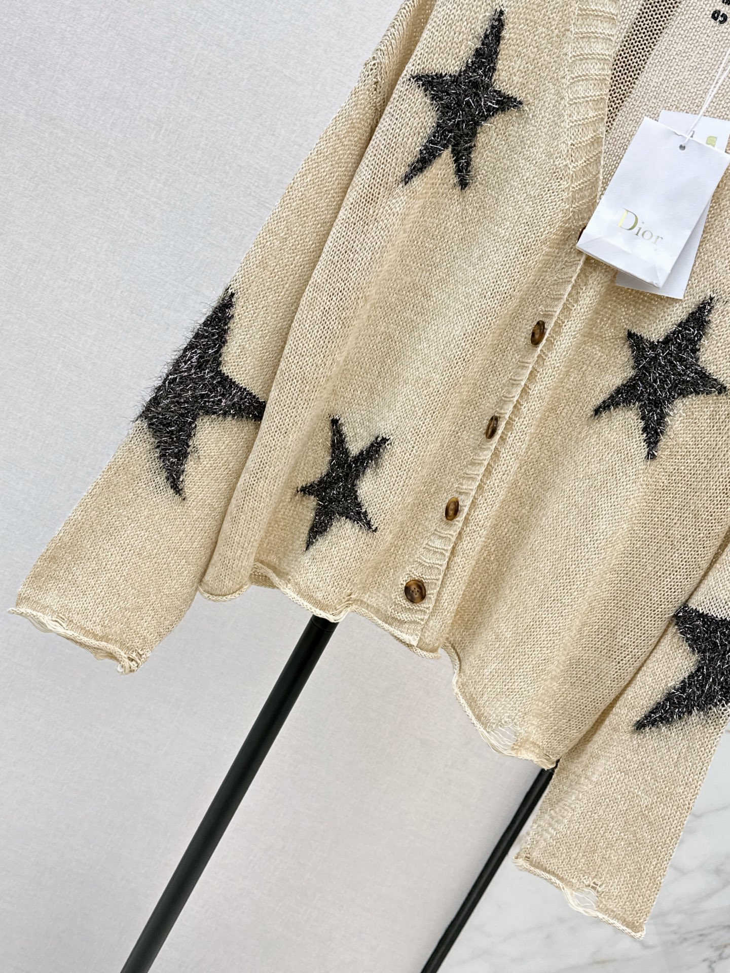 CD 26fw jacquard knit cardigan