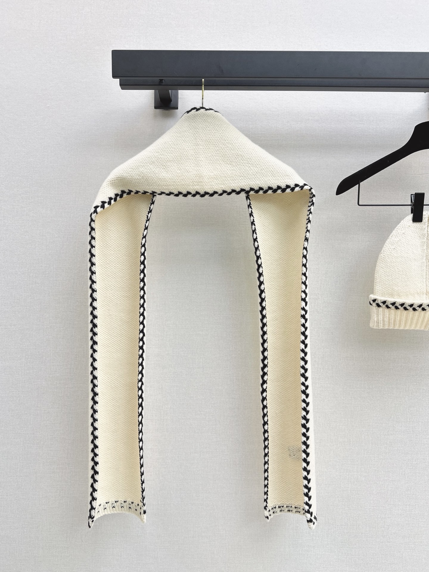 Chan 26fw knit beanie scarf sets
