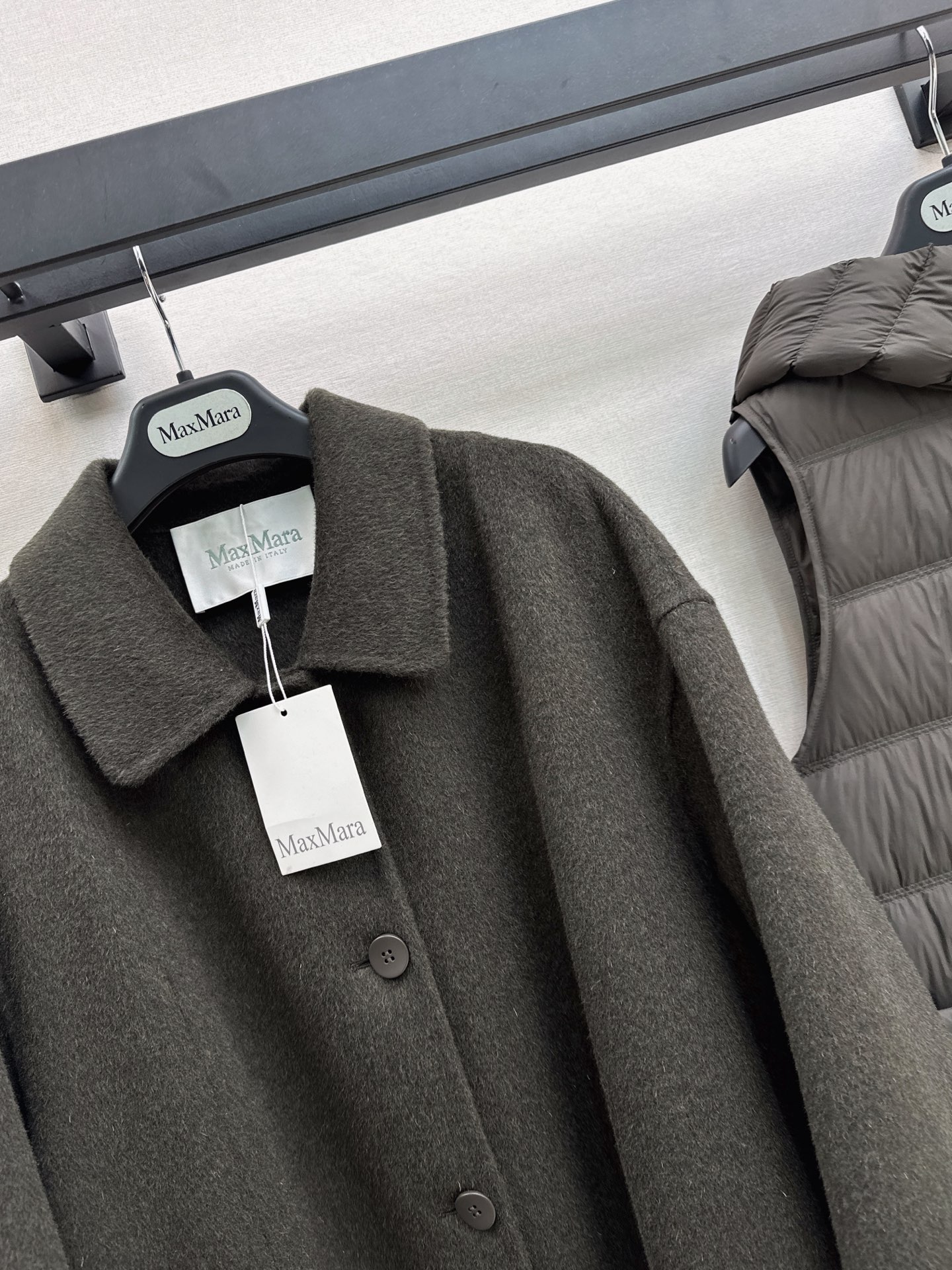 Max 26fw down vest woolen overcoats sets