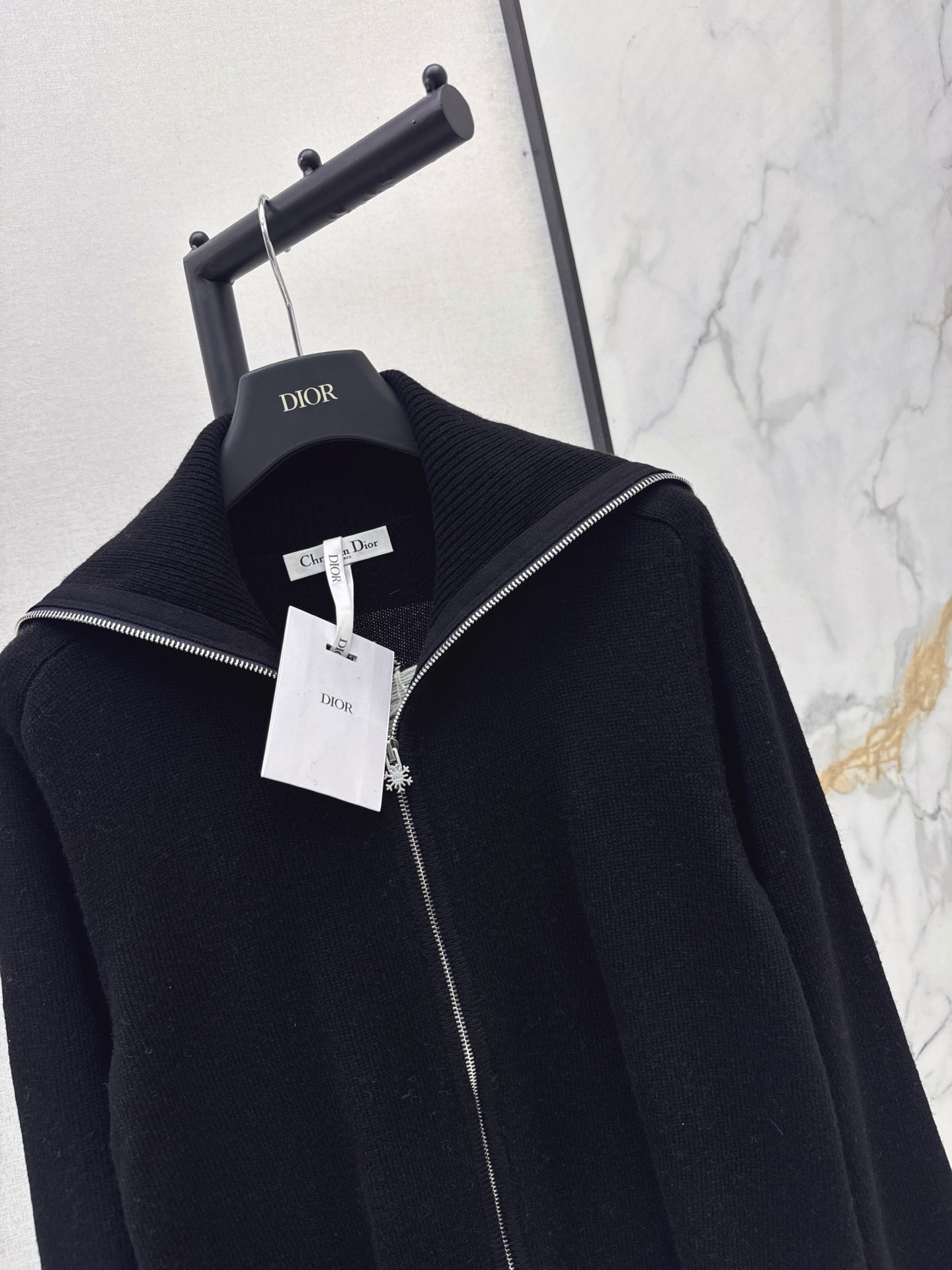 CD 26fw zipper knit cardigan
