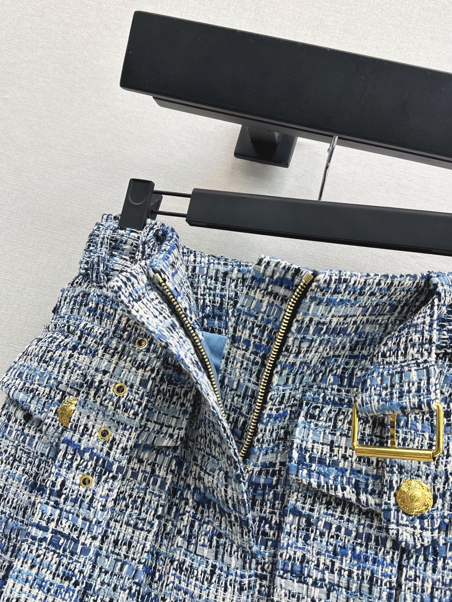 Bal 26fw woven skirt