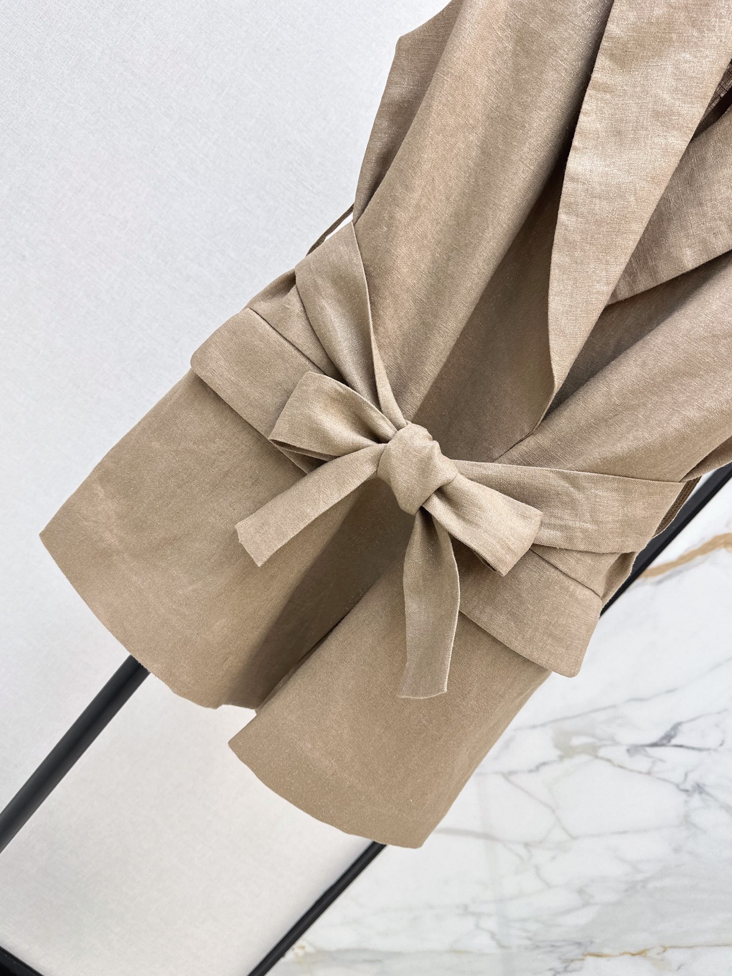 Brun 26ss belted suit vest