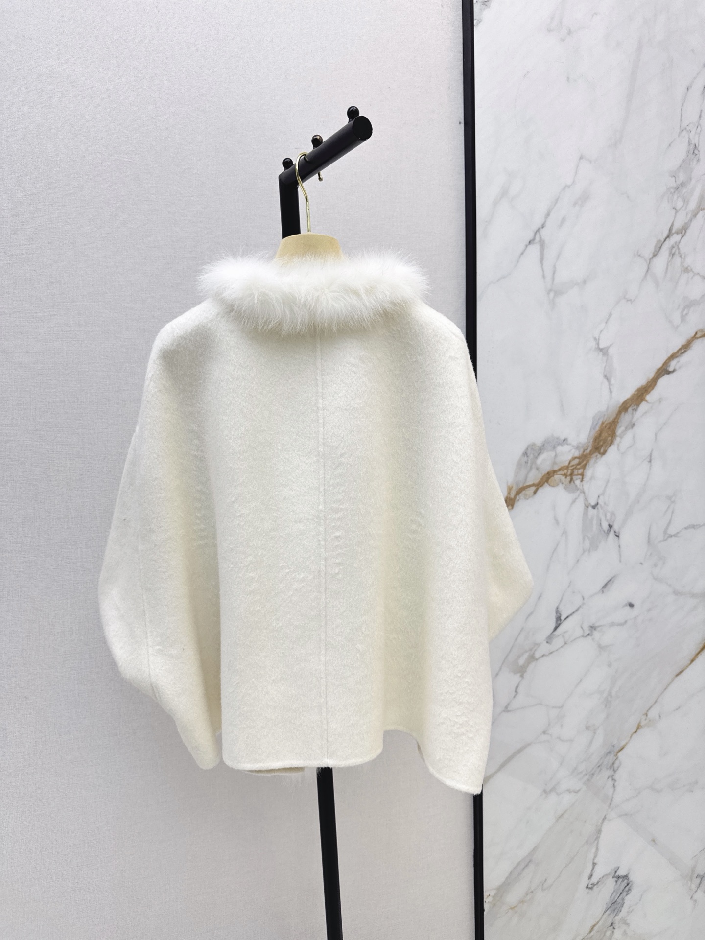 Miu 26fw woolen cape jacket
