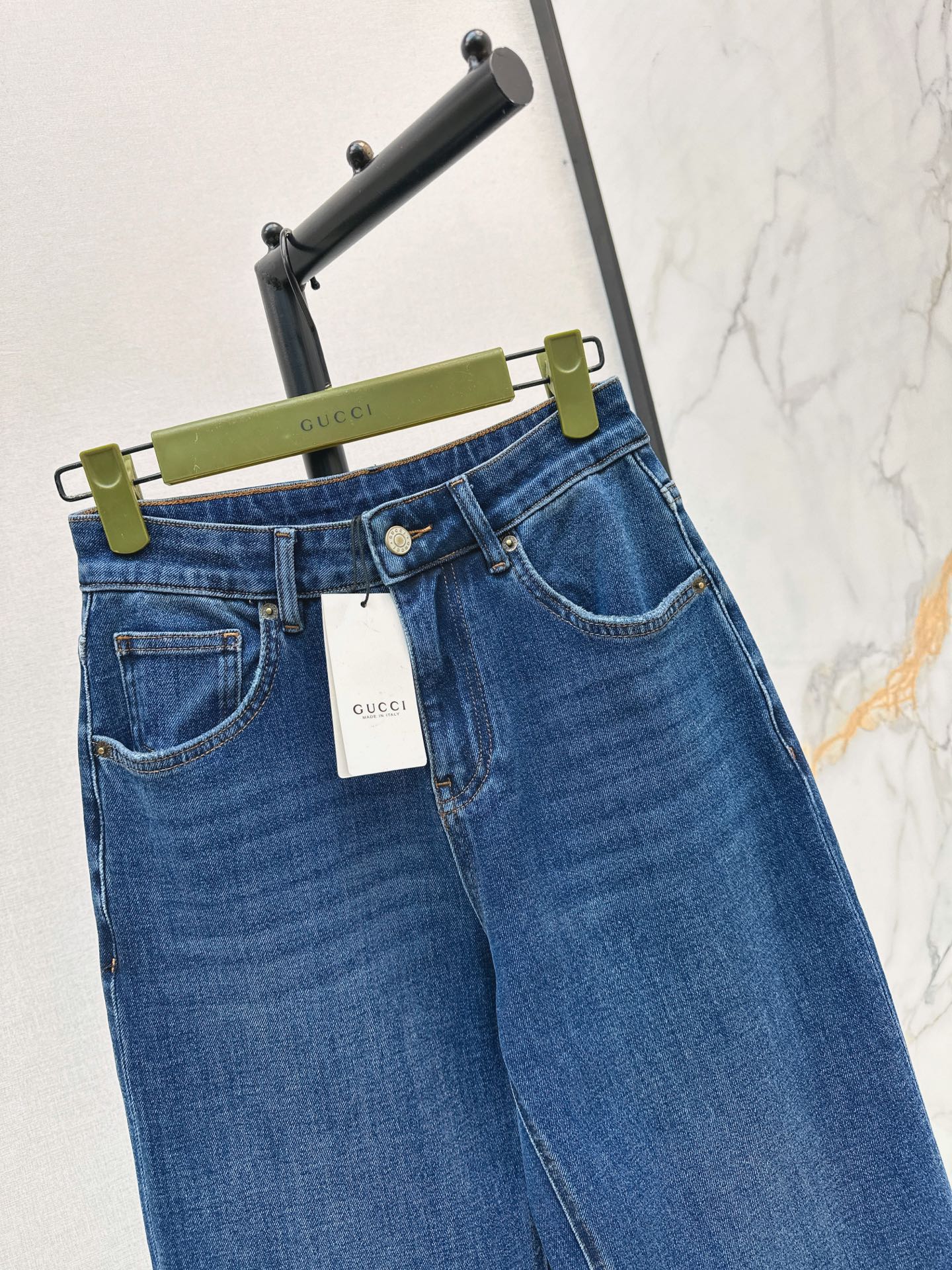 Guc 26fw straight-leg jeans
